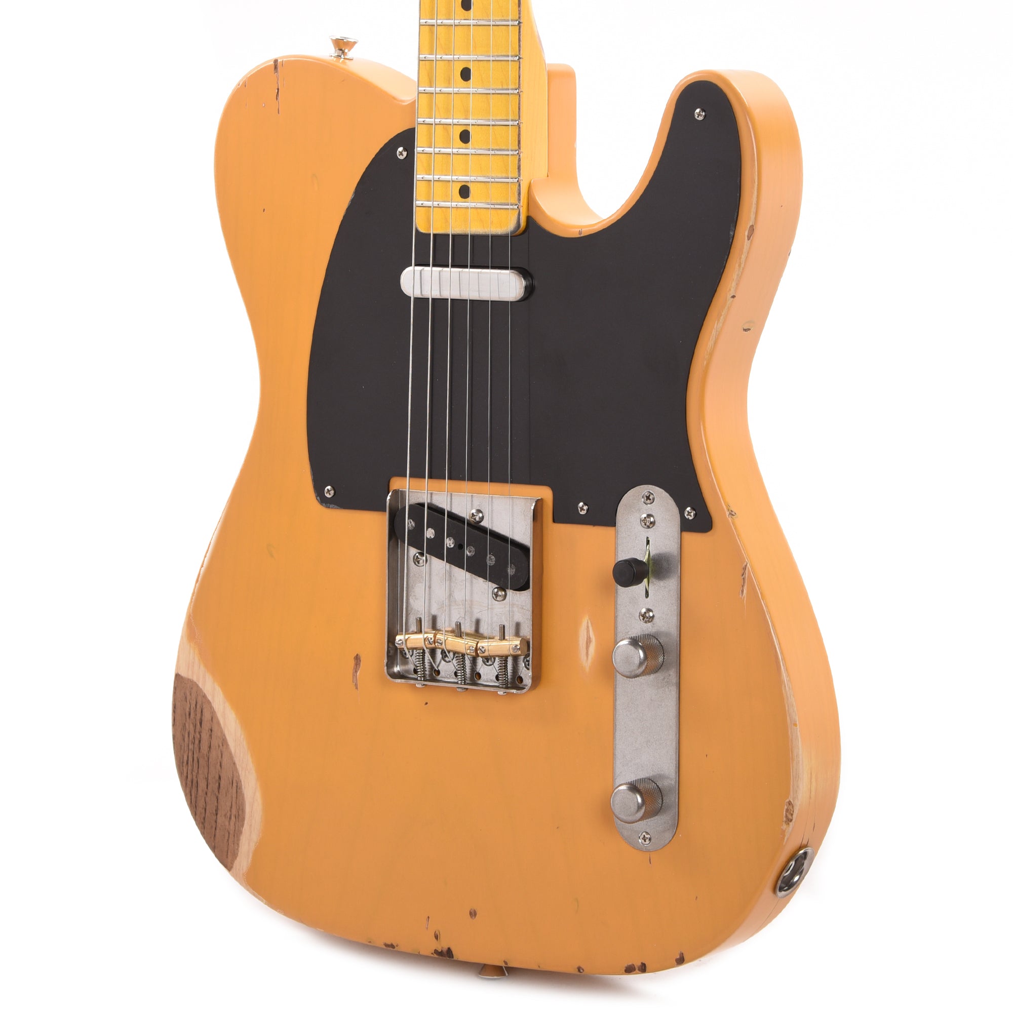 Nash T-52 Ash Butterscotch Blonde Medium Relic Electric Guitars / Solid Body