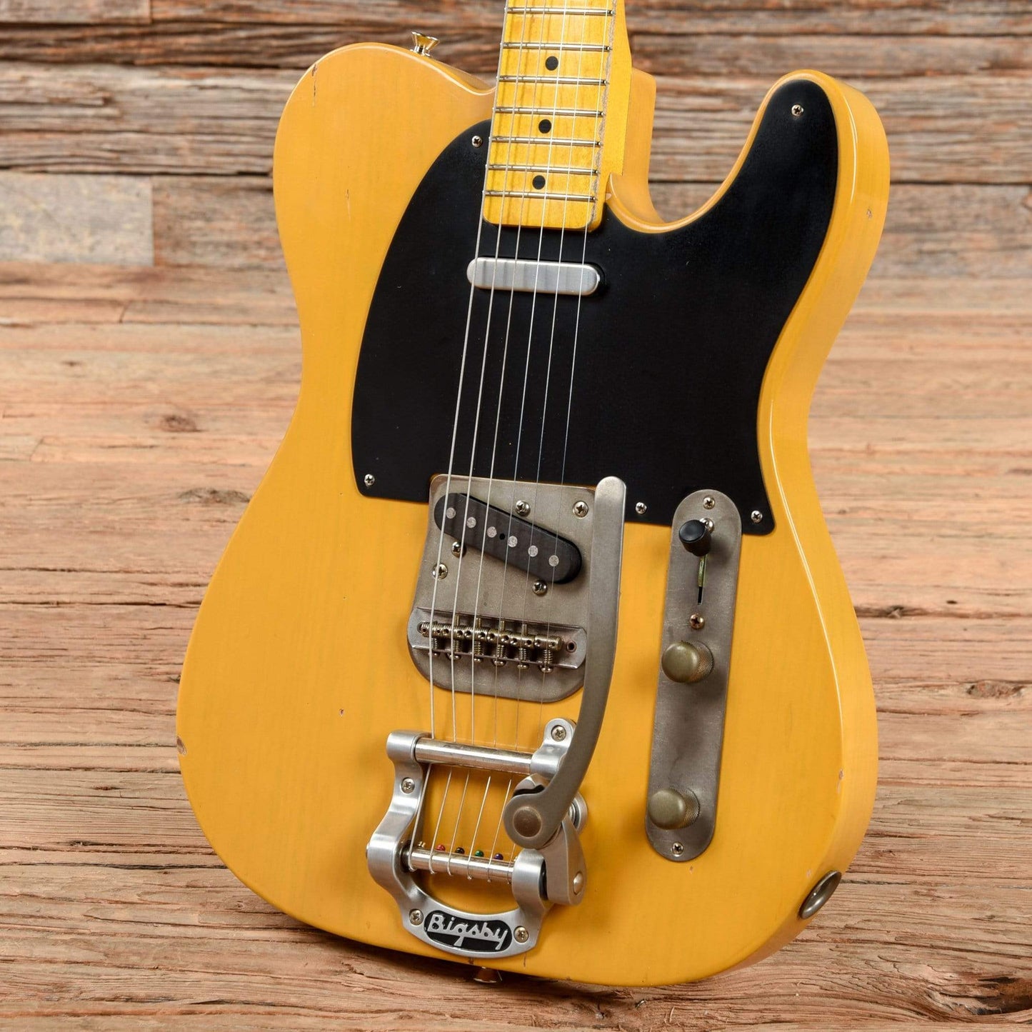 Nash T-52 Bigsby Butterscotch Blonde Electric Guitars / Solid Body