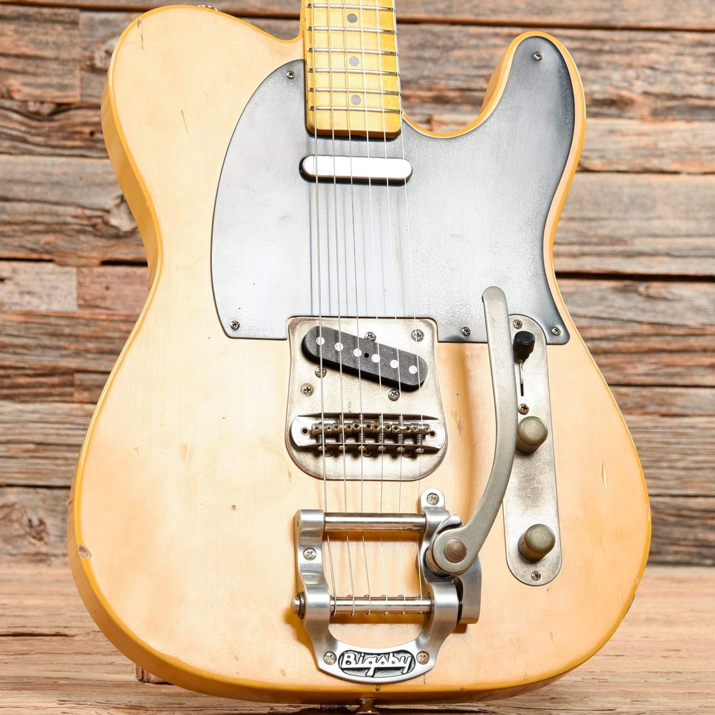 Nash T-52 Bigsby Butterscotch Blonde Electric Guitars / Solid Body