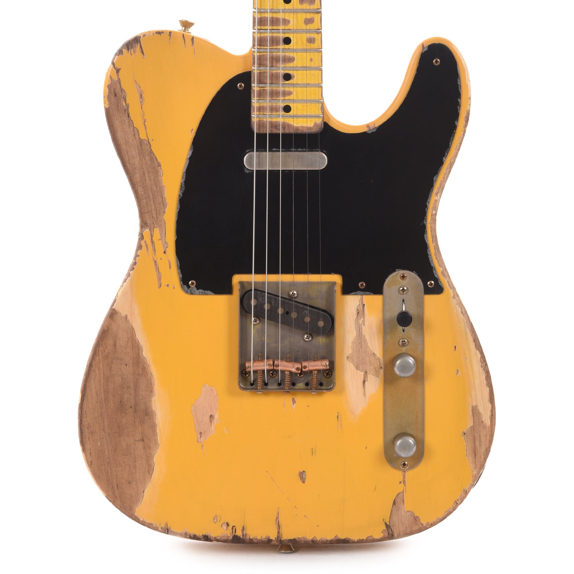 Nash T-52 Butterscotch Blonde Extra Heavy Relic & Lollar Pickups Electric Guitars / Solid Body