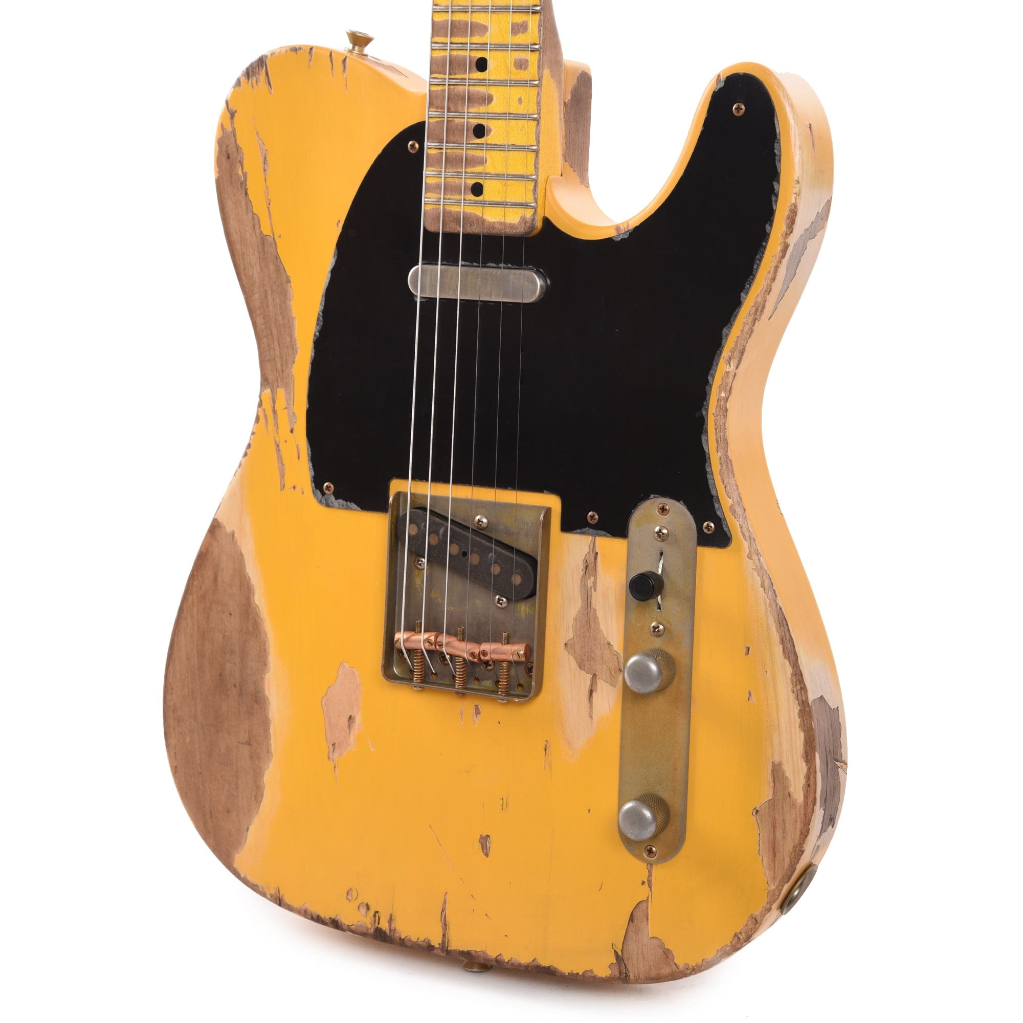 Nash T-52 Butterscotch Blonde Extra Heavy Relic & Lollar Pickups Electric Guitars / Solid Body