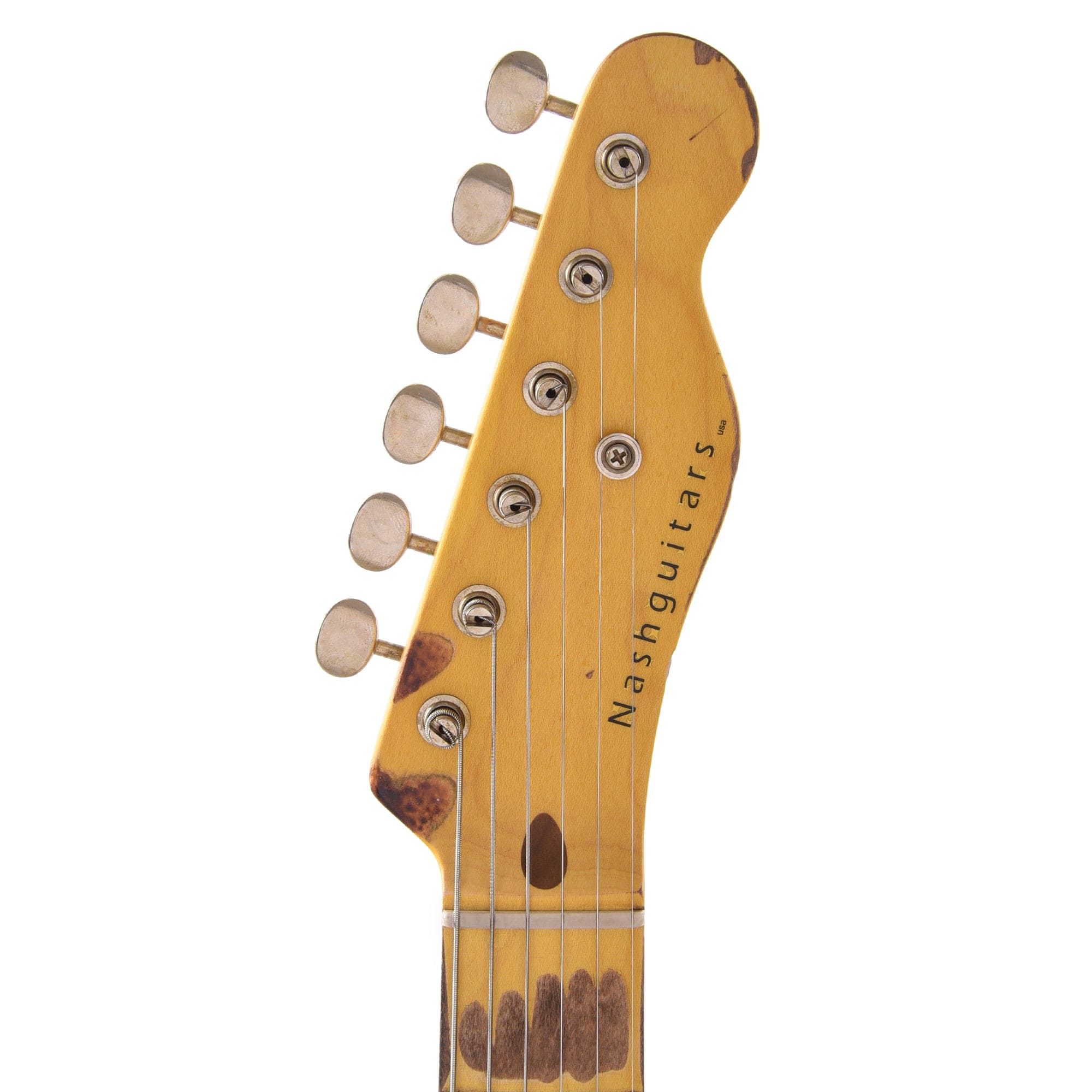 Nash T-52 Butterscotch Blonde Extra Heavy Relic & Lollar Pickups Electric Guitars / Solid Body