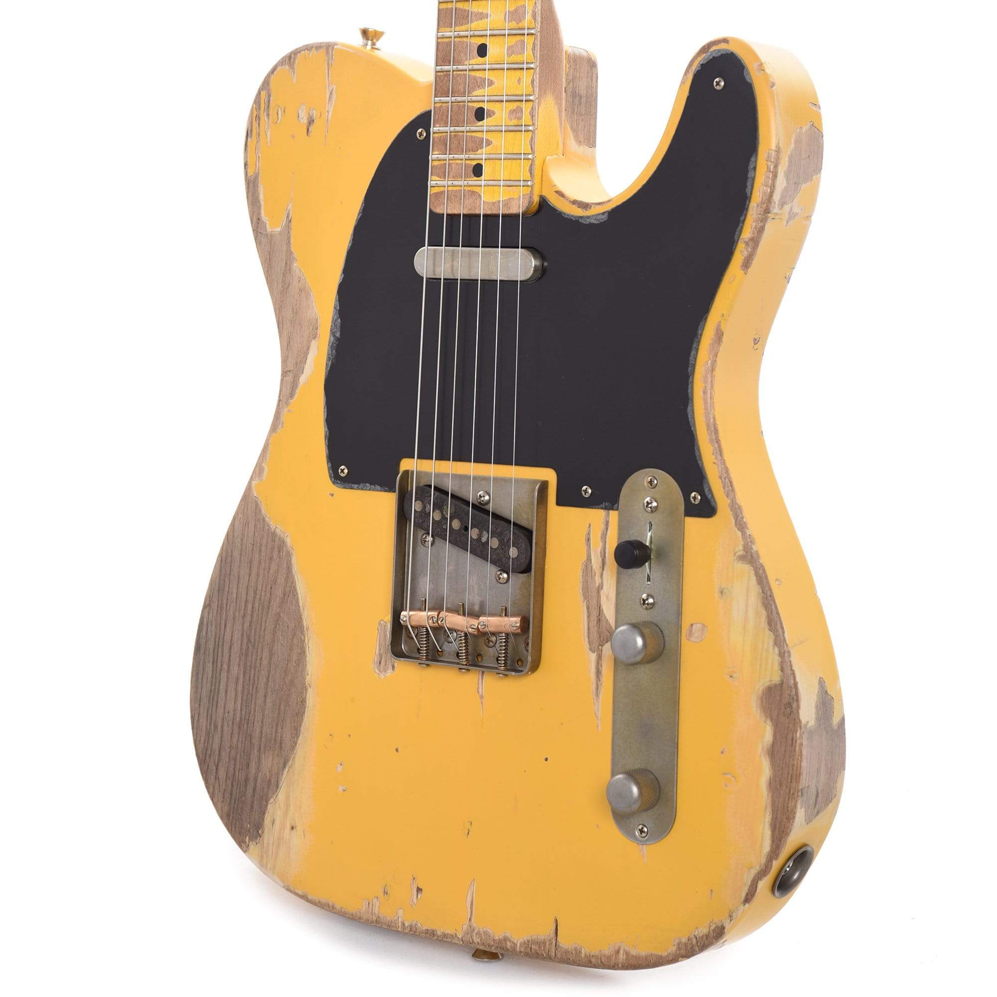 Nash T-52 Butterscotch Blonde Extra Heavy Relic w/1-Ply Black Pickguard & Lollar Pickups Electric Guitars / Solid Body
