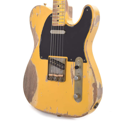 Nash T-52 Butterscotch Blonde Extra Heavy Relic w/1-Ply Black Pickguard & Lollar Pickups Electric Guitars / Solid Body