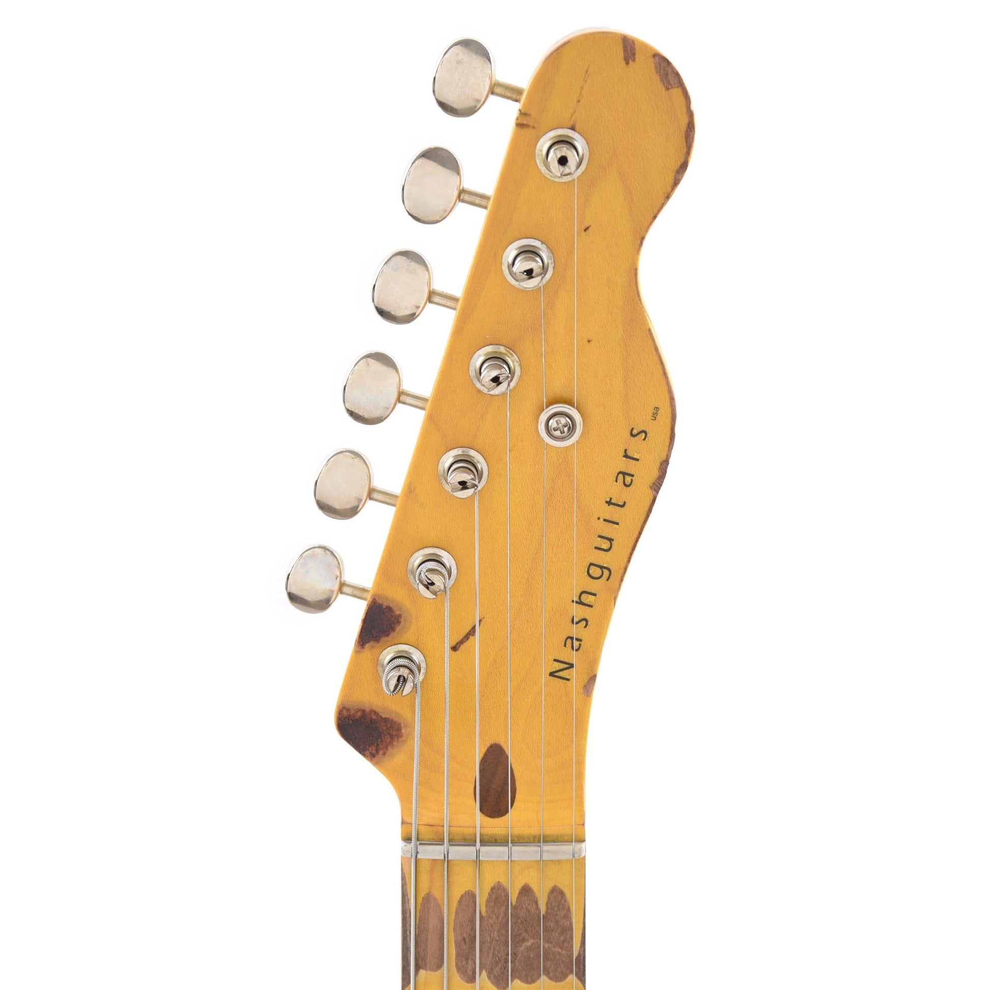 Nash T-52 Butterscotch Blonde Extra Heavy Relic w/1-Ply Black Pickguard & Lollar Pickups Electric Guitars / Solid Body