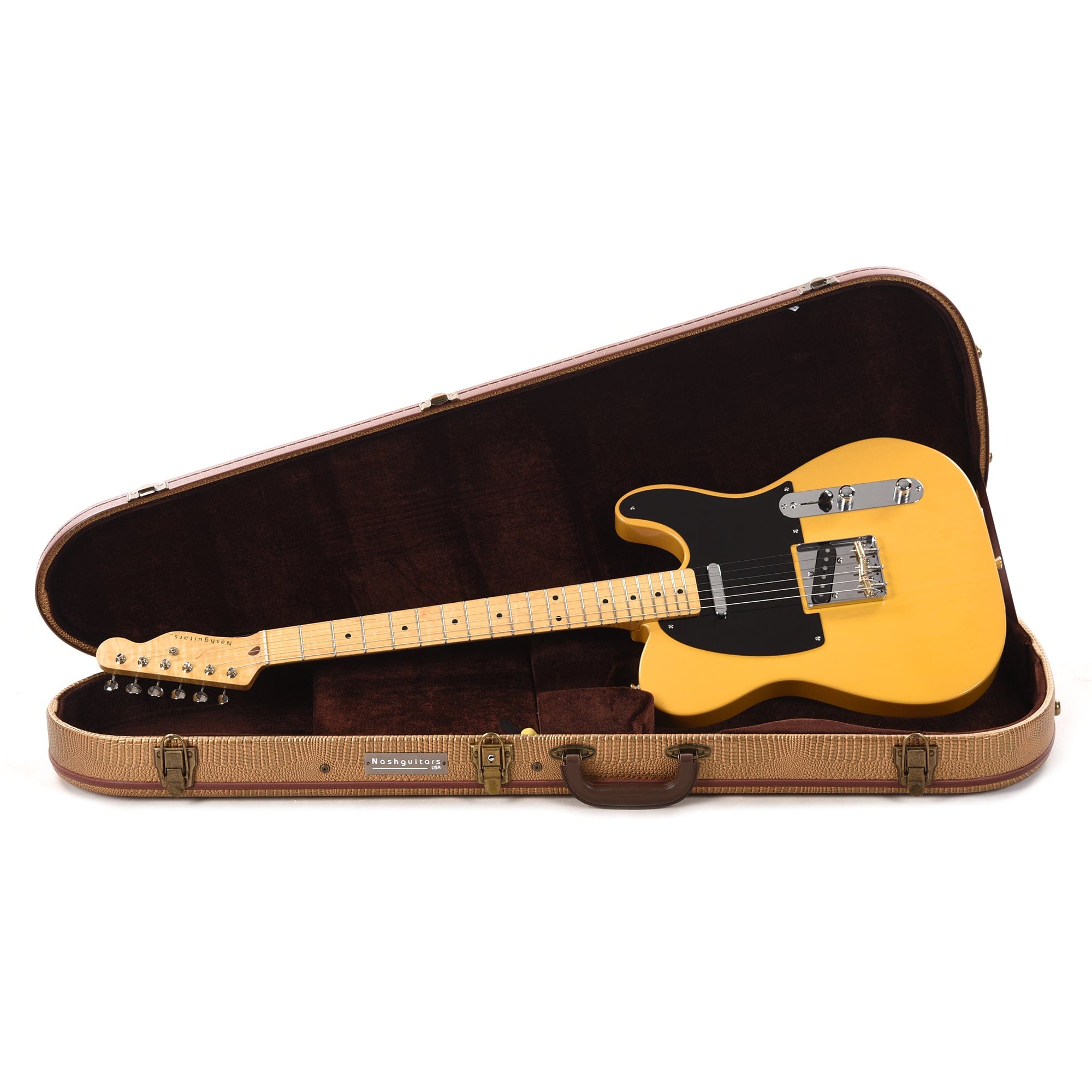 Nash T-52 Butterscotch Blonde Extra Light Relic w/1-Ply Black Pickguard & Lollar Pickups Electric Guitars / Solid Body