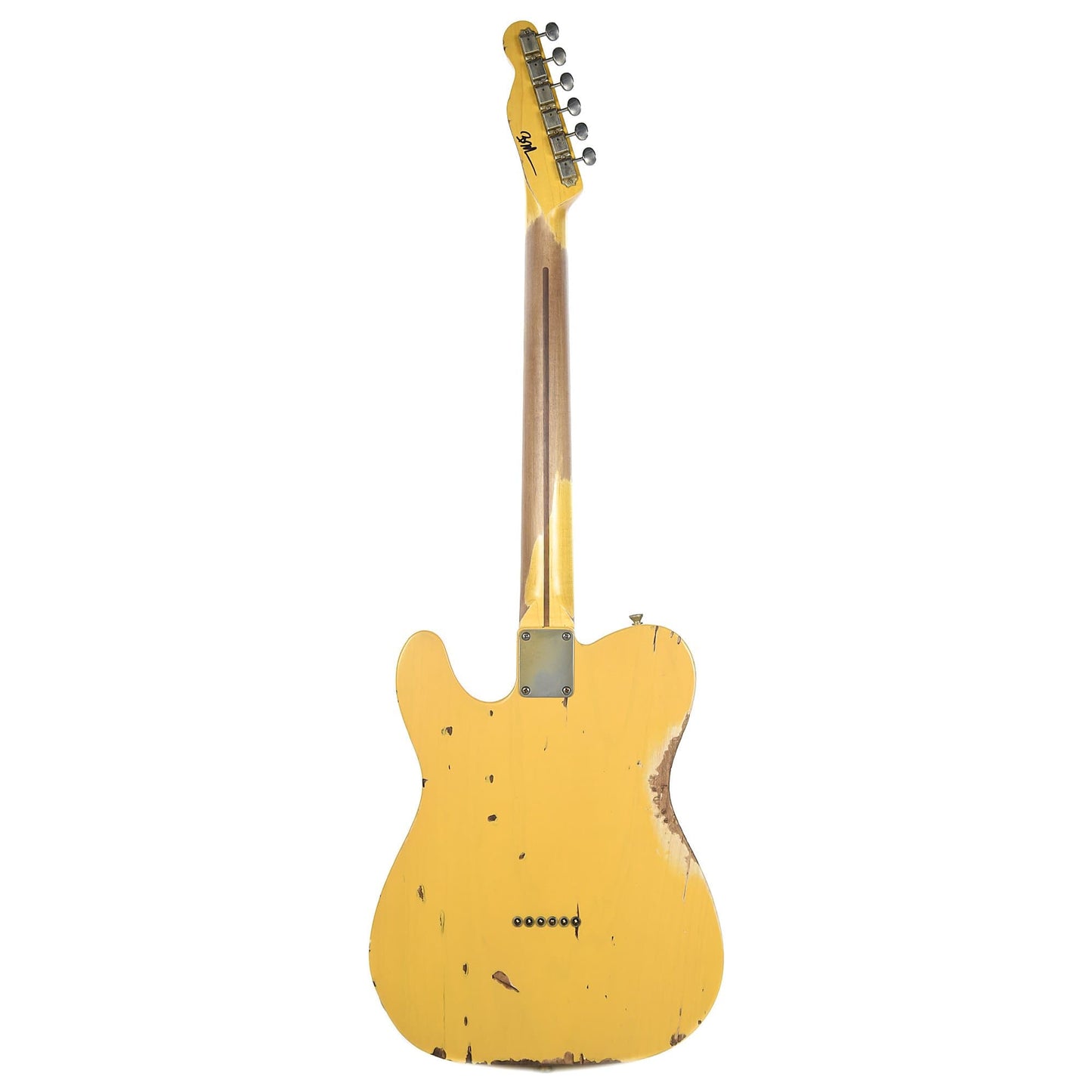 Nash T-52 Butterscotch Blonde Heavy Relic V-Neck w/1-Ply Black Pickguard & Lollar Pickups Electric Guitars / Solid Body