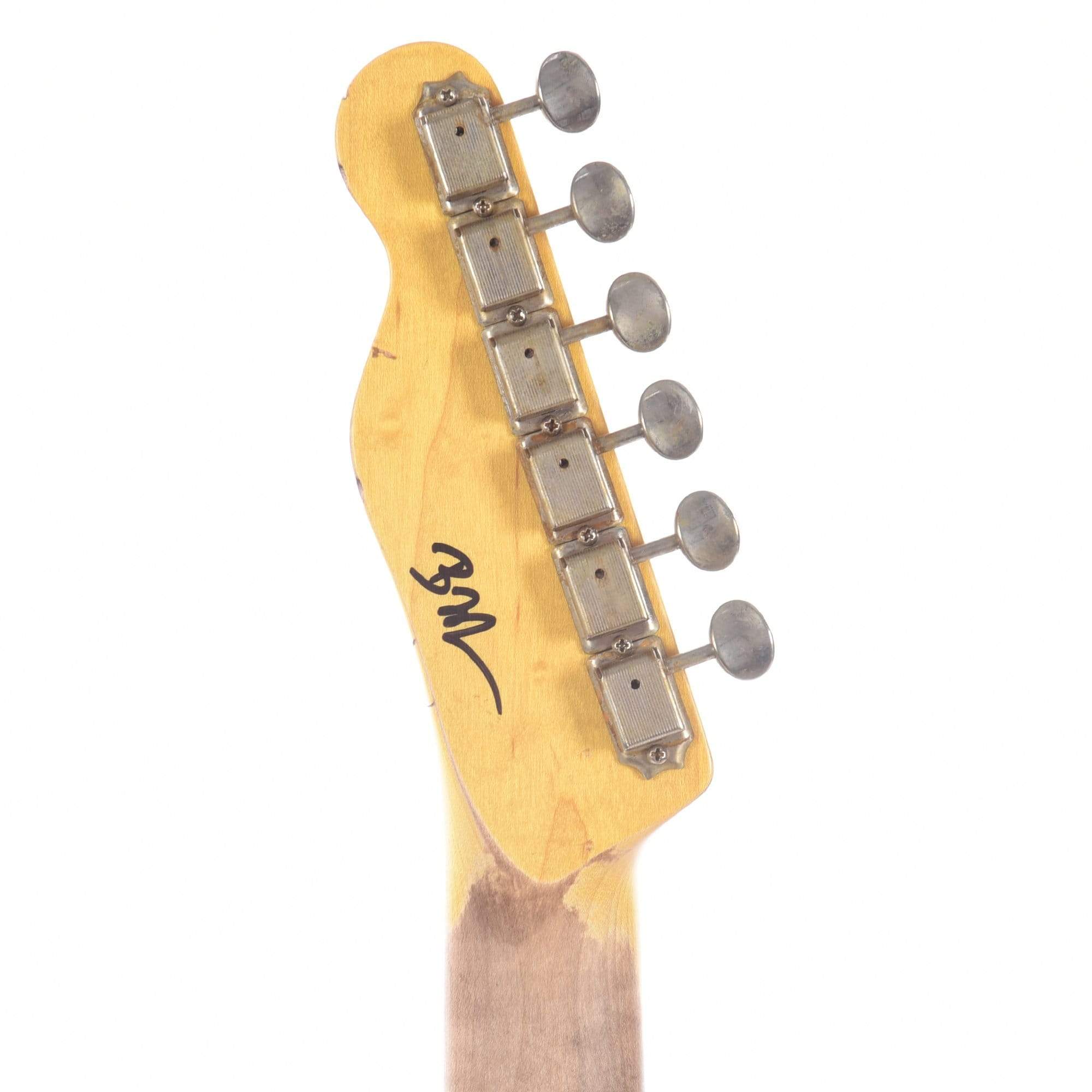 Nash T-52 Butterscotch Blonde Heavy Relic w/1-Ply Black Pickguard, Lollar Pickups, & Bigsby Electric Guitars / Solid Body