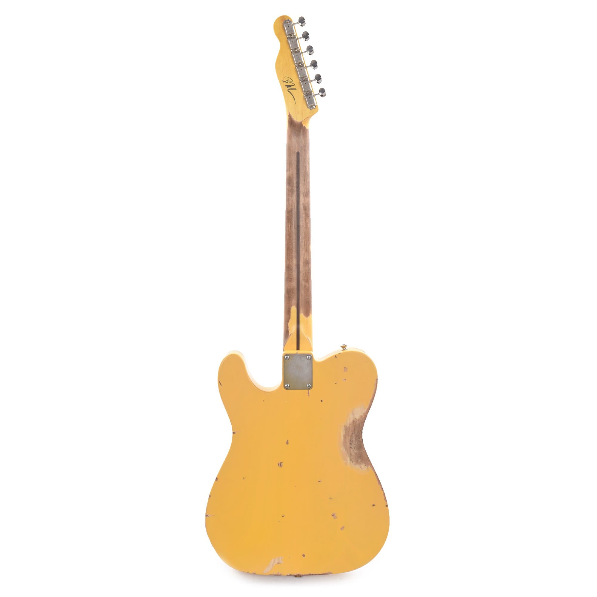 Nash T-52 Butterscotch Blonde Heavy Relic w/1-Ply Black Pickguard, Lollar Pickups, & Bigsby Electric Guitars / Solid Body