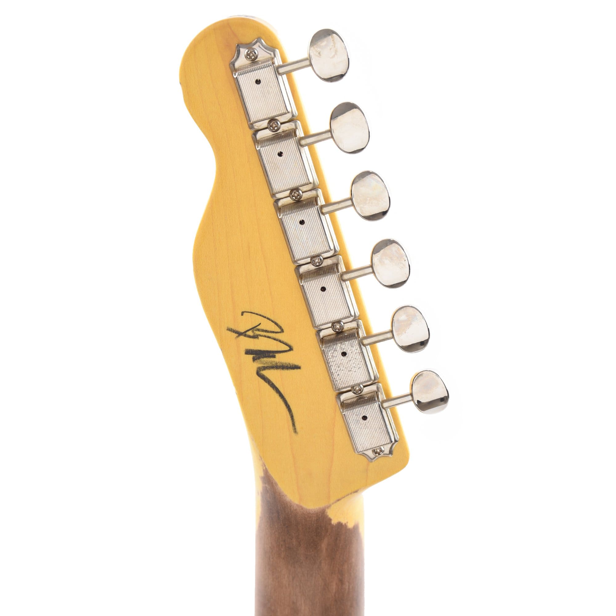 Nash T-52 Butterscotch Blonde Heavy Relic w/1-Ply Black Pickguard, Lollar Pickups, & Bigsby Electric Guitars / Solid Body