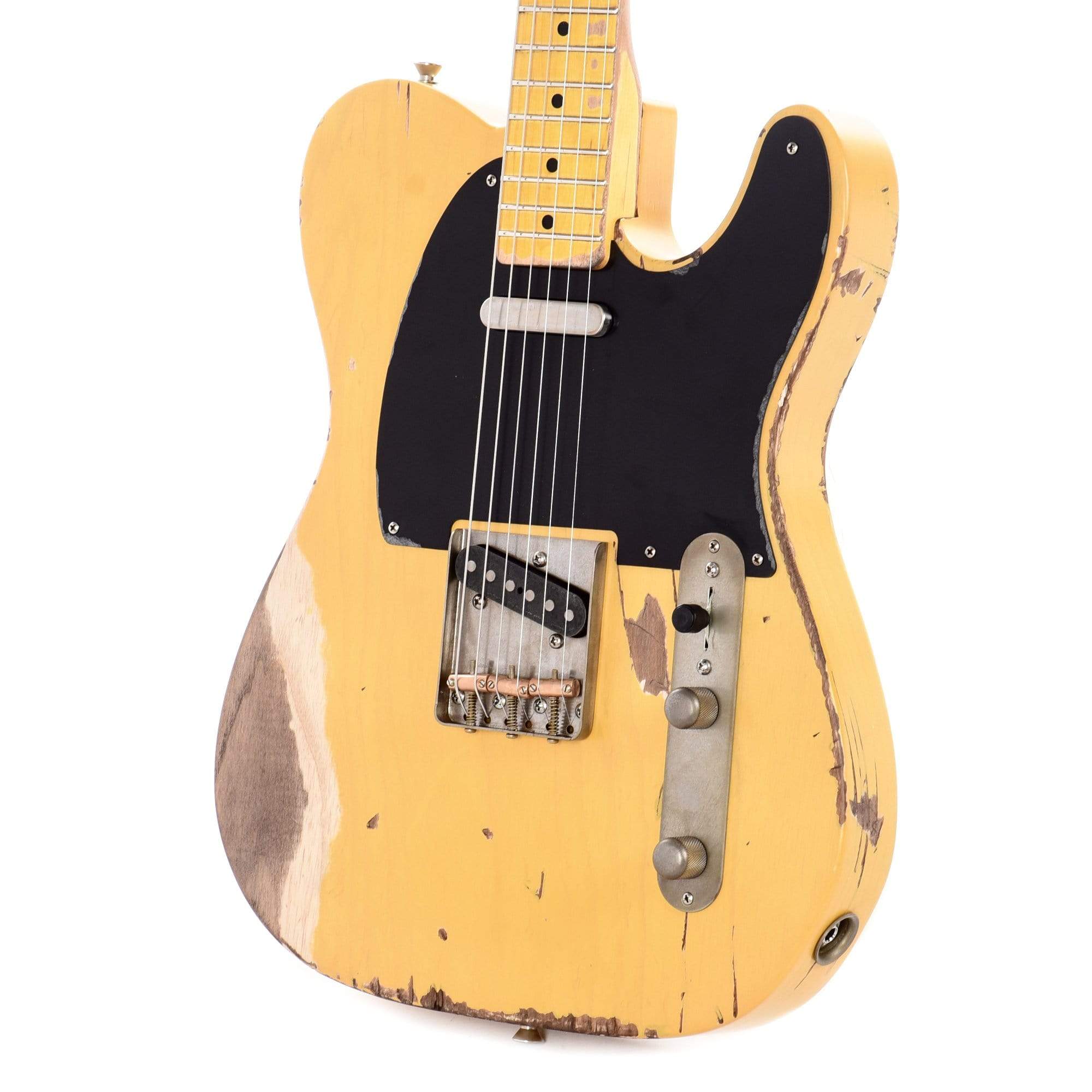 Nash T-52 Butterscotch Blonde Heavy Relic w/1-Ply Black Pickguard, & Lollar Pickups Electric Guitars / Solid Body