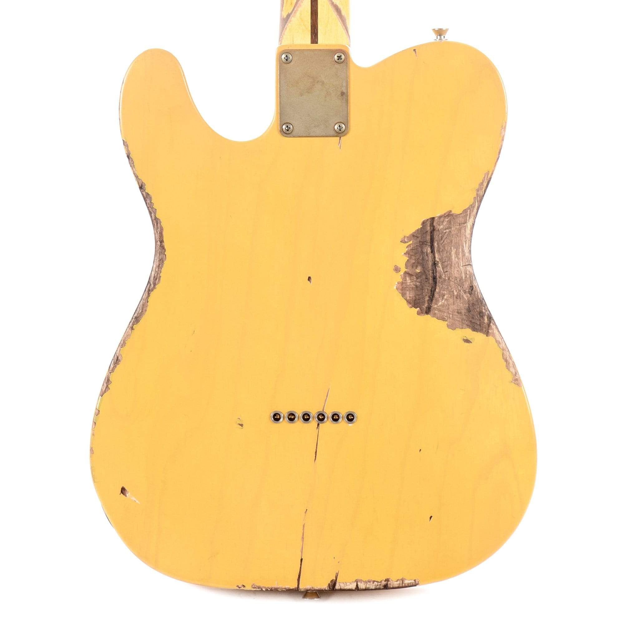 Nash T-52 Butterscotch Blonde Heavy Relic w/1-Ply Black Pickguard, & Lollar Pickups Electric Guitars / Solid Body