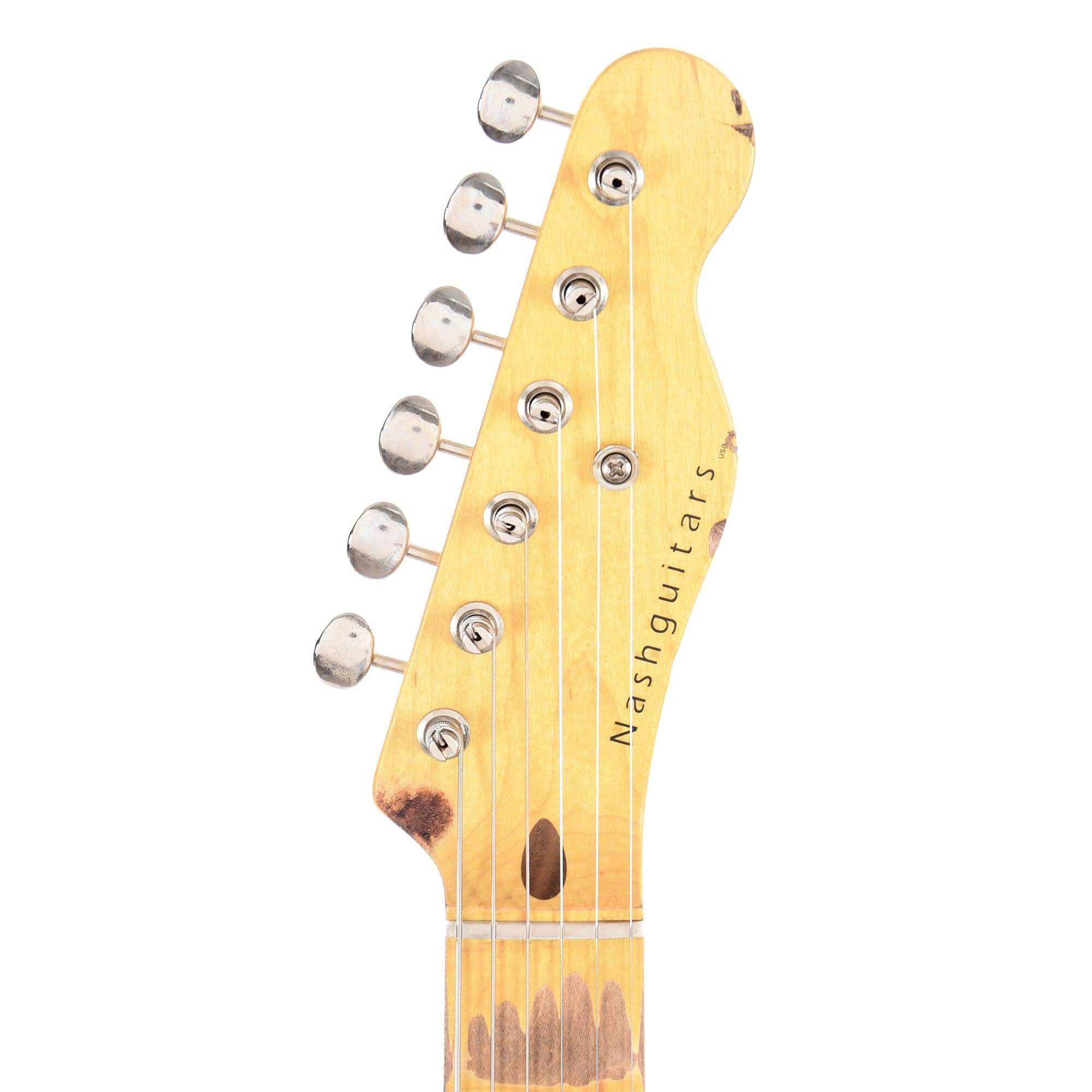 Nash T-52 Butterscotch Blonde Heavy Relic w/1-Ply Black Pickguard, & Lollar Pickups Electric Guitars / Solid Body