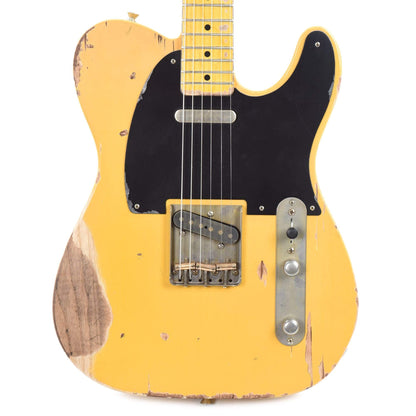 Nash T-52 Butterscotch Blonde Heavy Relic w/1-Ply Black Pickguard & Lollar Pickups Electric Guitars / Solid Body