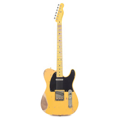 Nash T-52 Butterscotch Blonde Heavy Relic w/1-Ply Black Pickguard & Lollar Pickups Electric Guitars / Solid Body