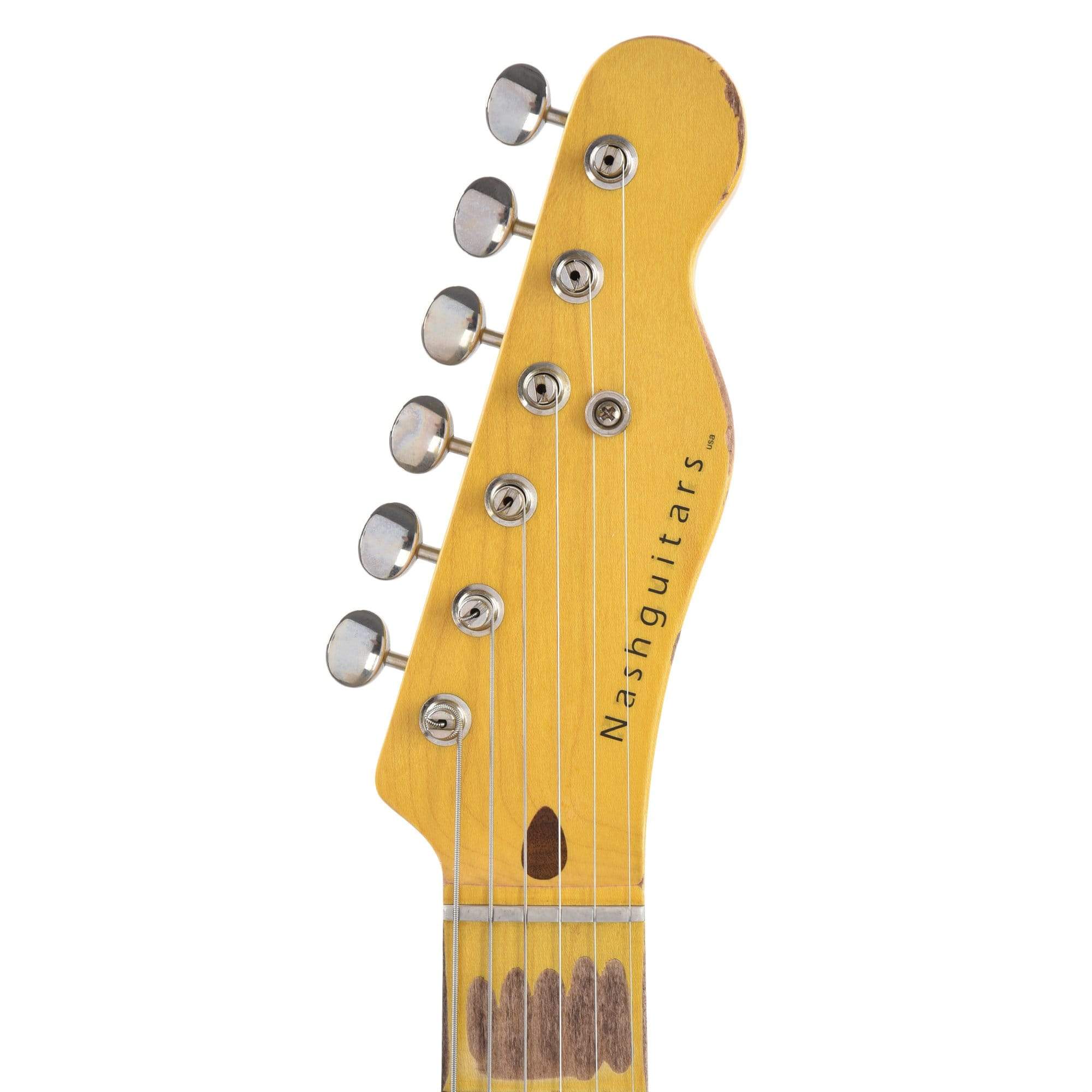 Nash T-52 Butterscotch Blonde Heavy Relic w/1-Ply Black Pickguard & Lollar Pickups Electric Guitars / Solid Body