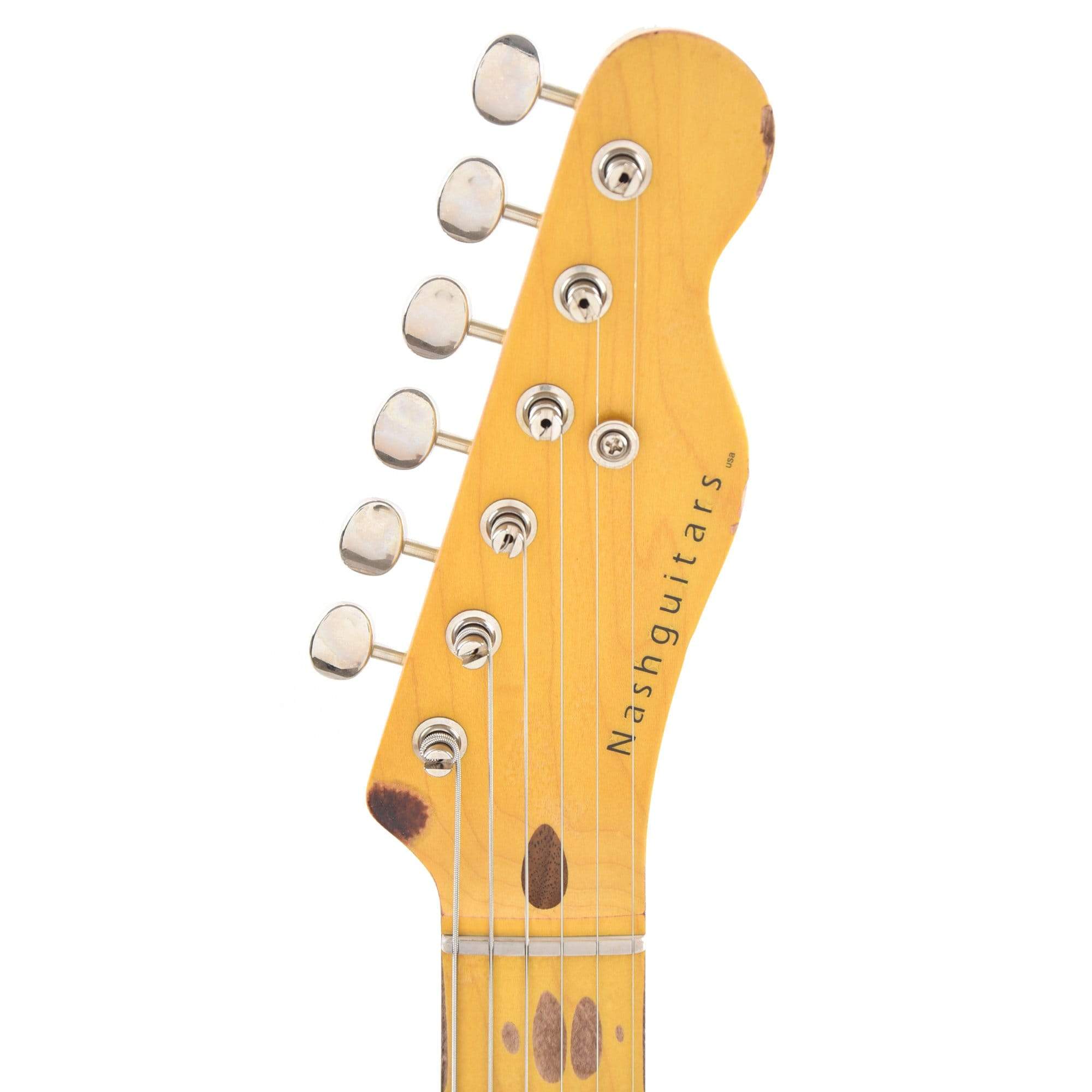 Nash T-52 Butterscotch Blonde Heavy Relic w/1-Ply Black Pickguard, & Lollar Pickups Electric Guitars / Solid Body