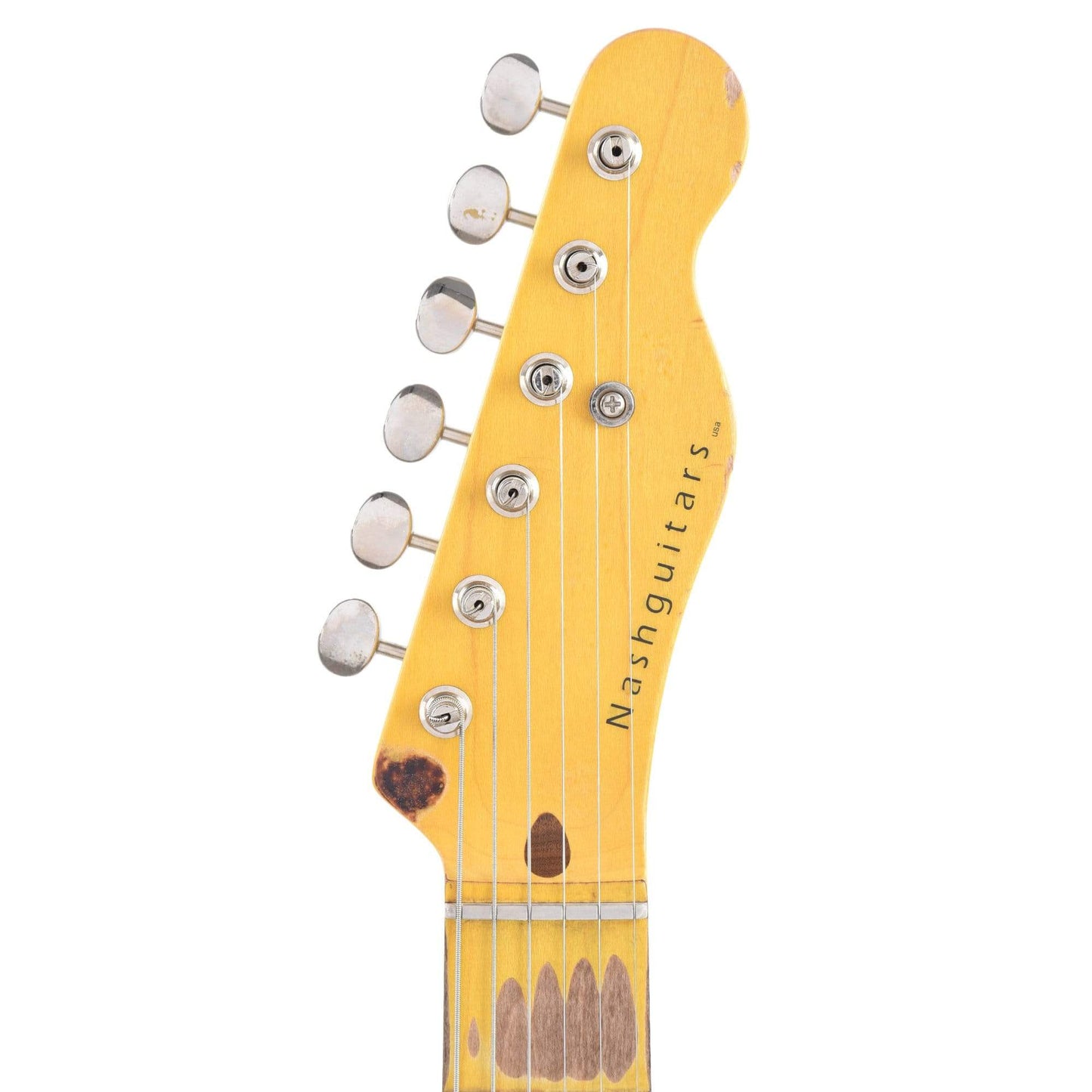 Nash T-52 Butterscotch Blonde Heavy Relic w/1-Ply Black Pickguard, & Lollar Pickups Electric Guitars / Solid Body