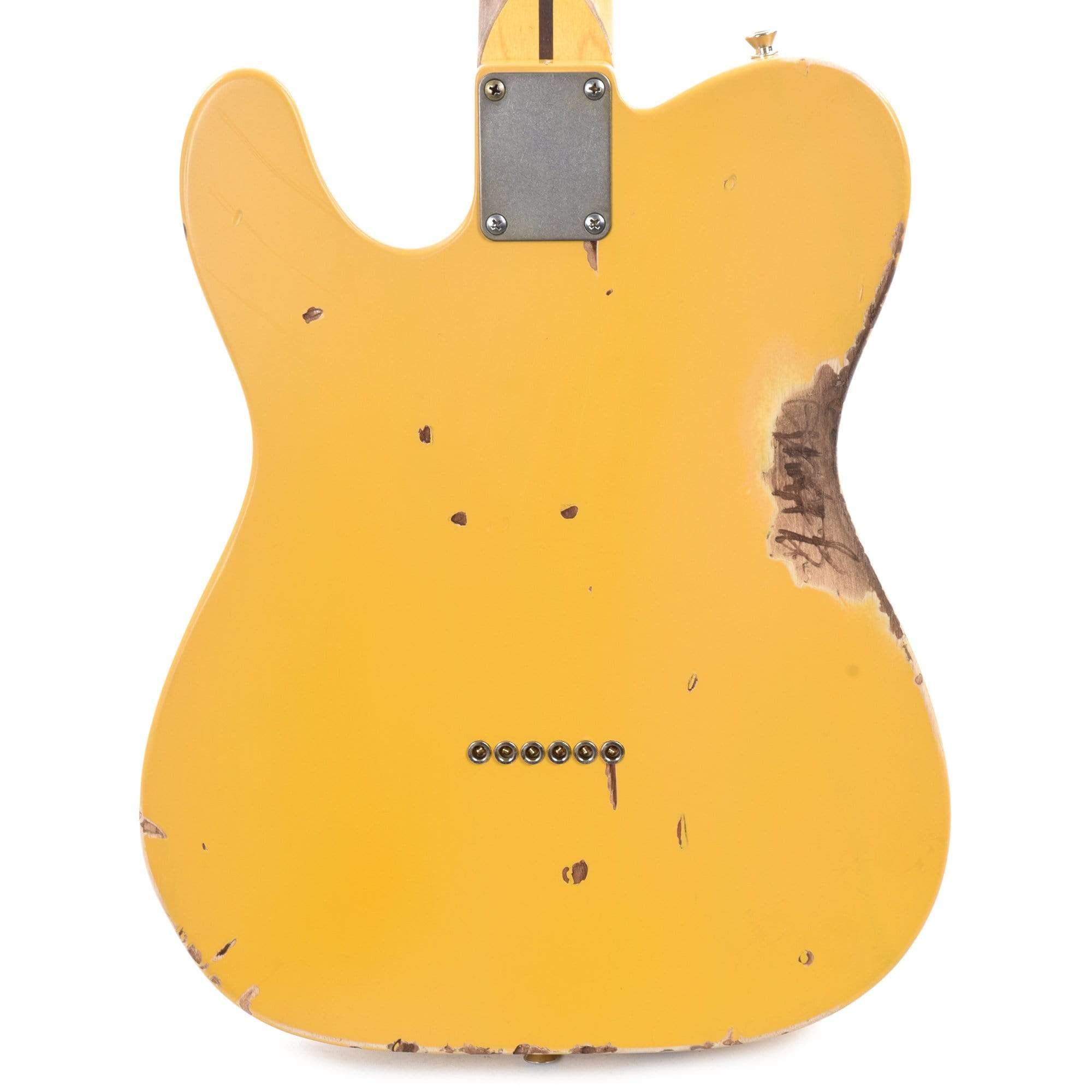 Nash T-52 Butterscotch Blonde Heavy Relic w/1-Ply Black Pickguard, & Lollar Pickups Electric Guitars / Solid Body