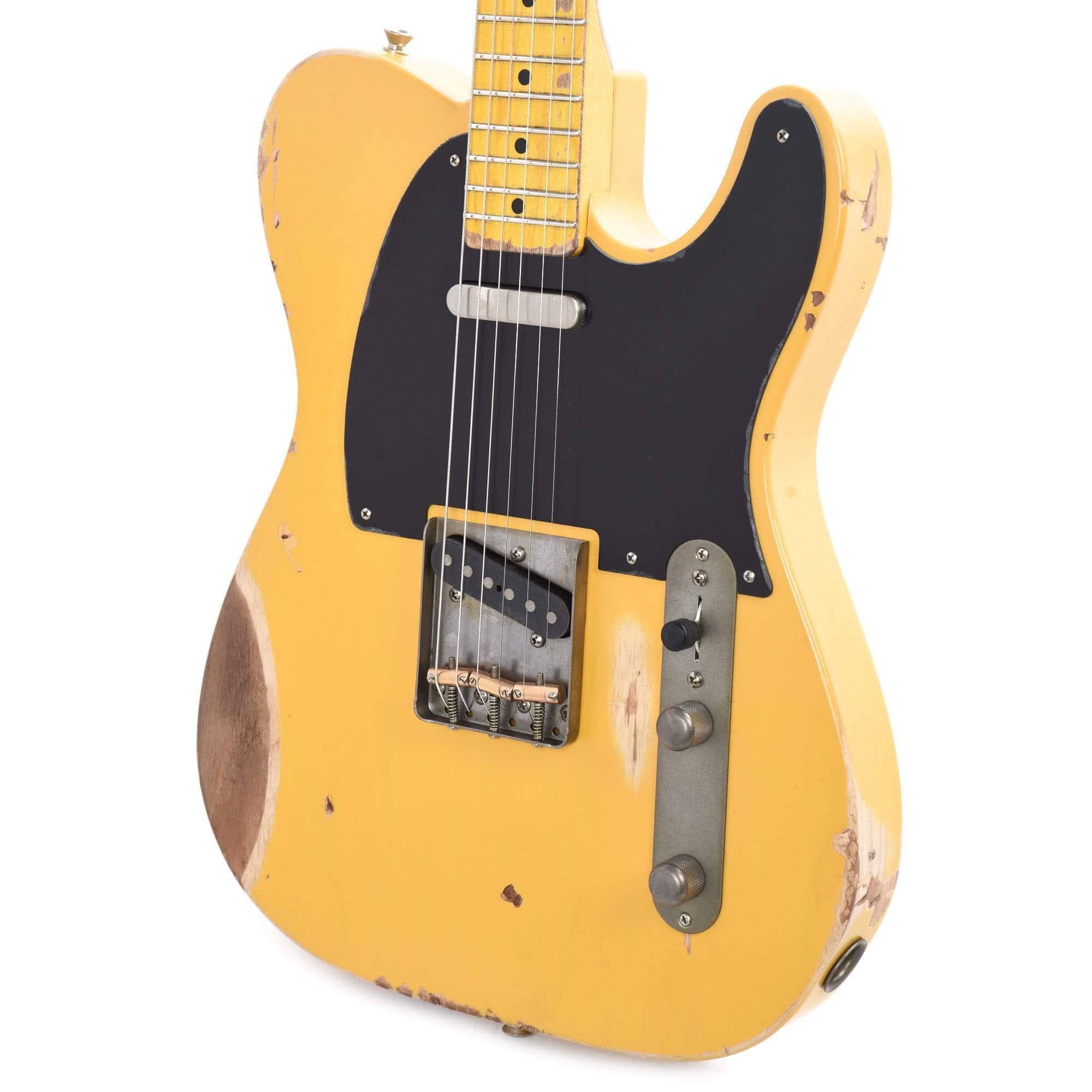 Nash T-52 Butterscotch Blonde Heavy Relic w/1-Ply Black Pickguard, & Lollar Pickups Electric Guitars / Solid Body