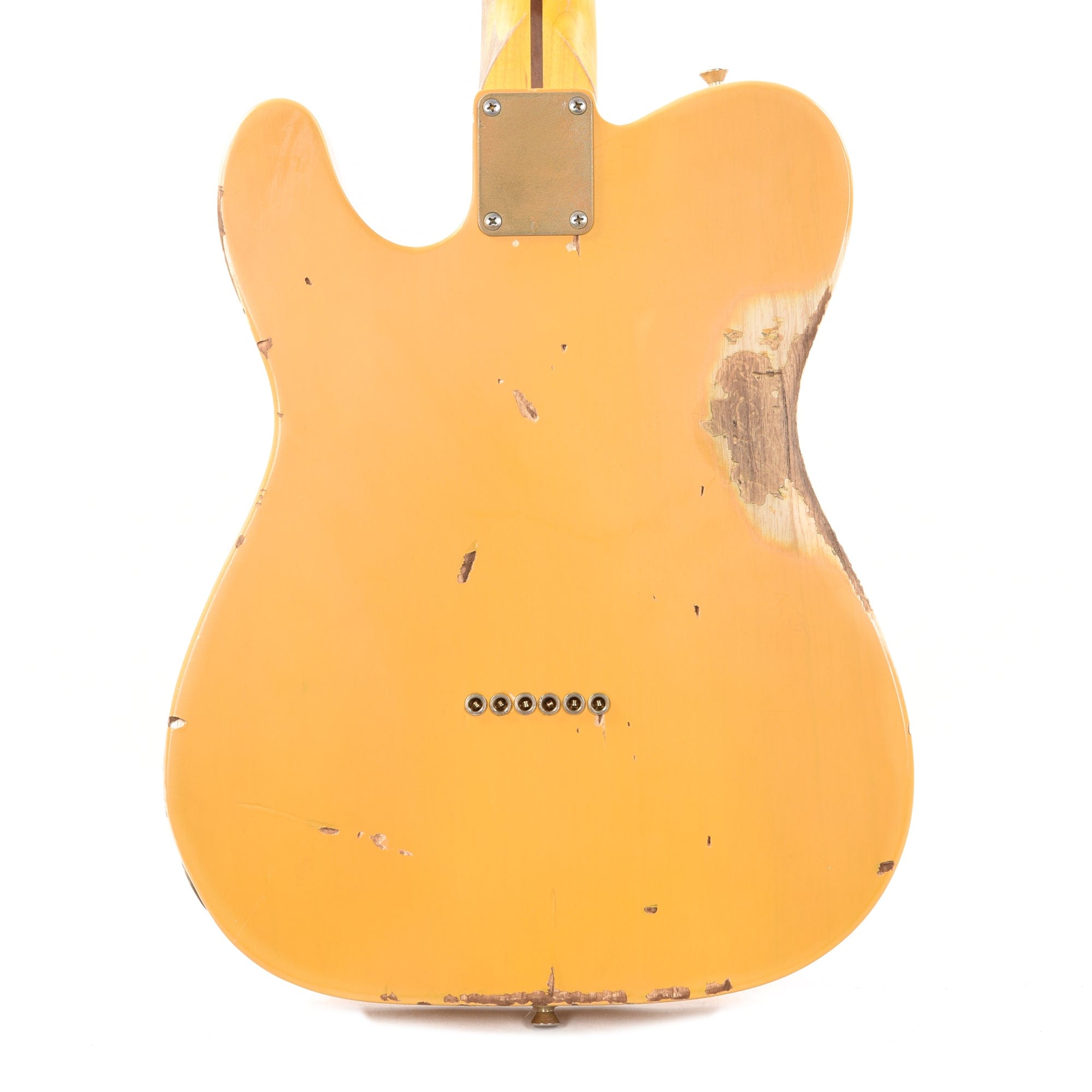 Nash T-52 Butterscotch Blonde Heavy Relic w/1-Ply Black Pickguard & Lollar Pickups Electric Guitars / Solid Body