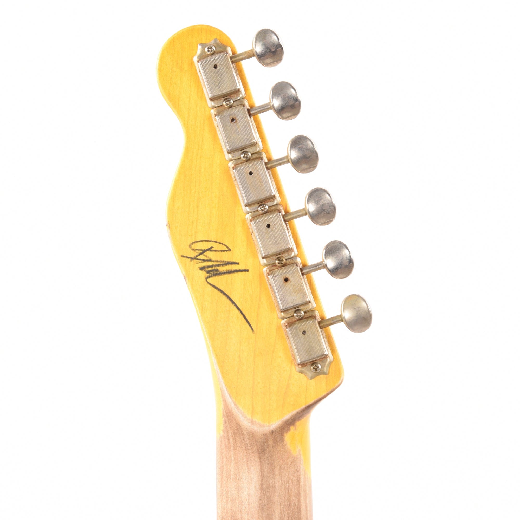 Nash T-52 Butterscotch Blonde Heavy Relic w/1-Ply Black Pickguard & Lollar Pickups Electric Guitars / Solid Body