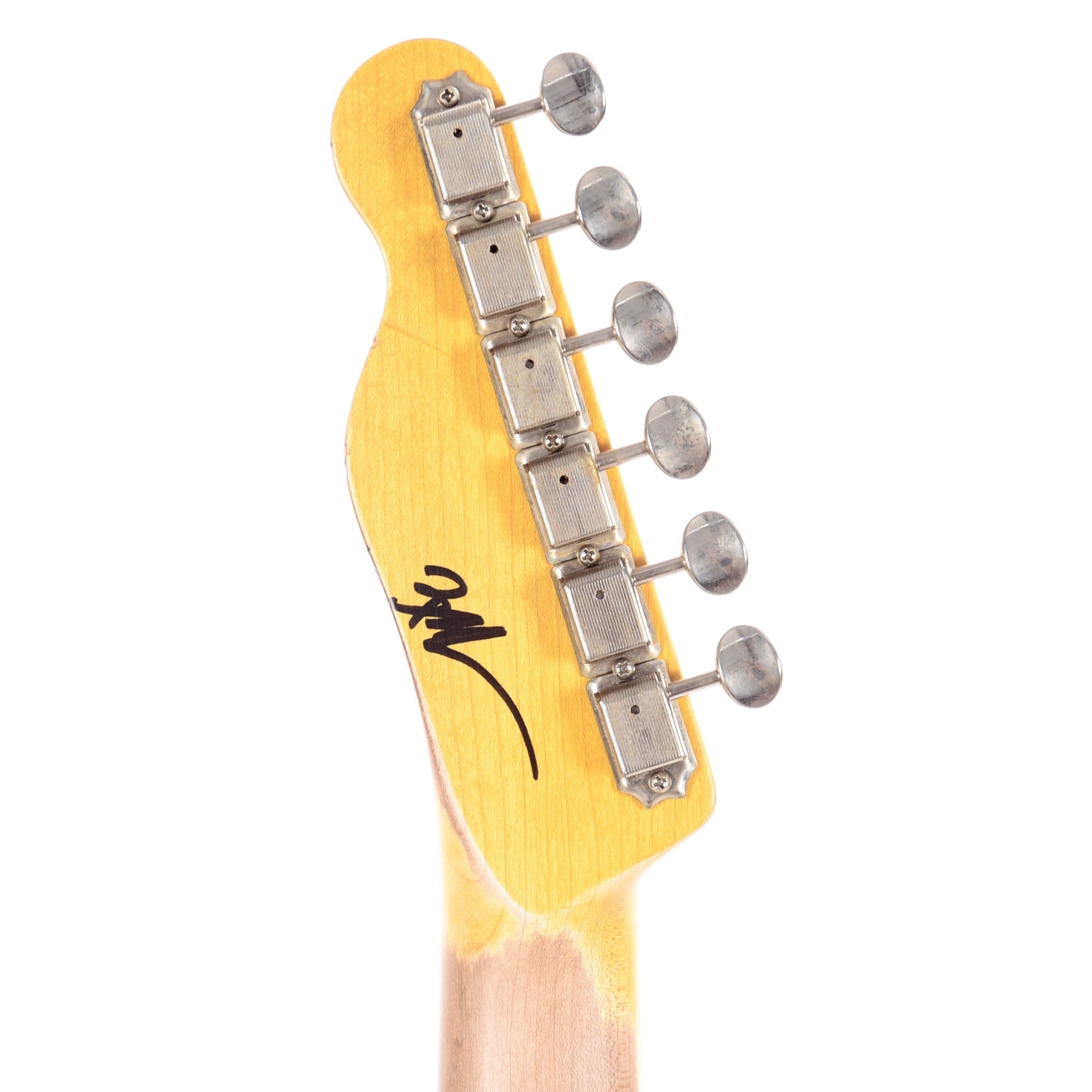 Nash T-52 Butterscotch Blonde Heavy Relic w/Bigsby, 1-Ply Black Pickguard, & Lollar Pickups Electric Guitars / Solid Body