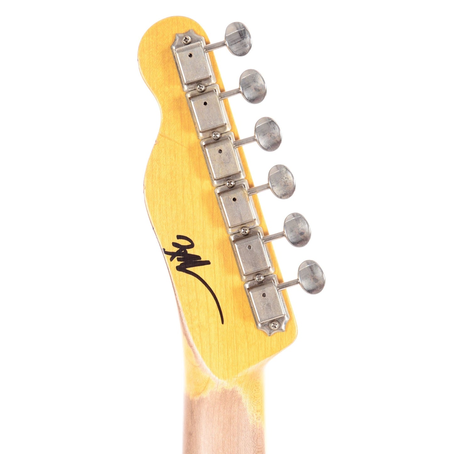 Nash T-52 Butterscotch Blonde Heavy Relic w/Bigsby, 1-Ply Black Pickguard, & Lollar Pickups Electric Guitars / Solid Body