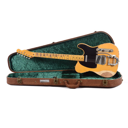 Nash T-52 Butterscotch Blonde Heavy Relic w/Bigsby, 1-Ply Black Pickguard, & Lollar Pickups Electric Guitars / Solid Body
