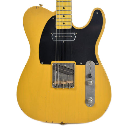 Nash T-52 Butterscotch Blonde Light Relic w/1-Ply Black Pickguard & Lollar Charlie Christian Electric Guitars / Solid Body