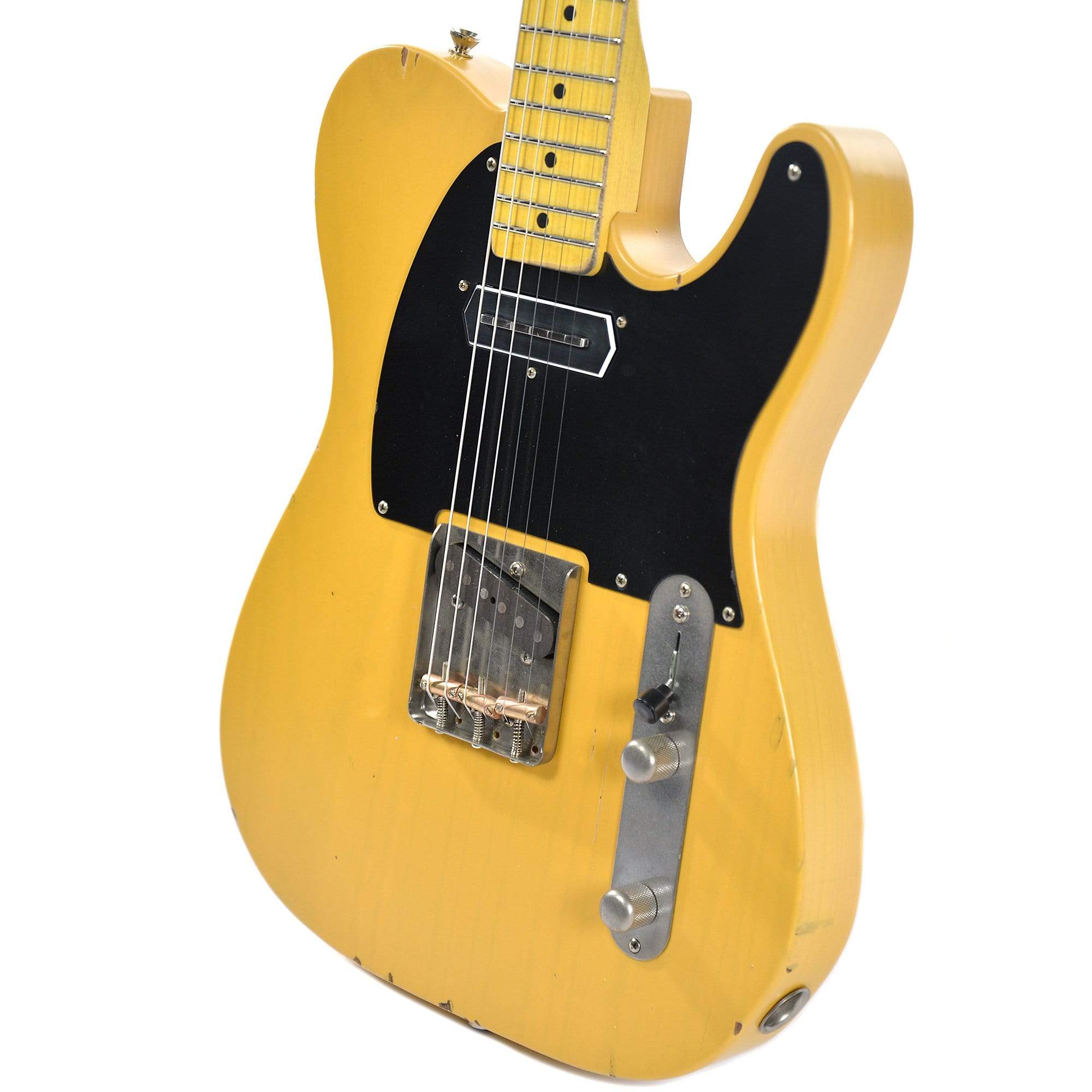 Nash T-52 Butterscotch Blonde Light Relic w/1-Ply Black