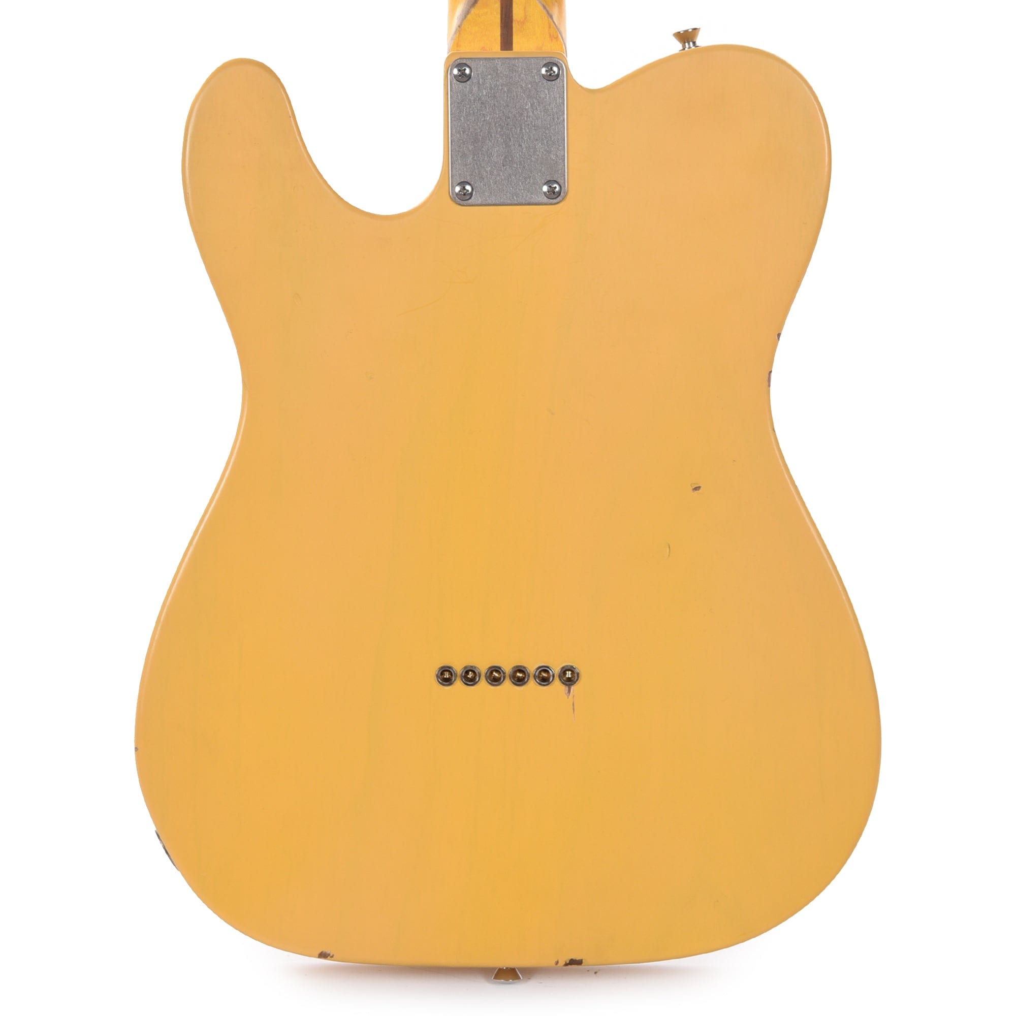Nash T-52 Butterscotch Blonde Light Relic w/1-Ply Black Pickguard, Lollar Pickups, & Boat Neck Electric Guitars / Solid Body