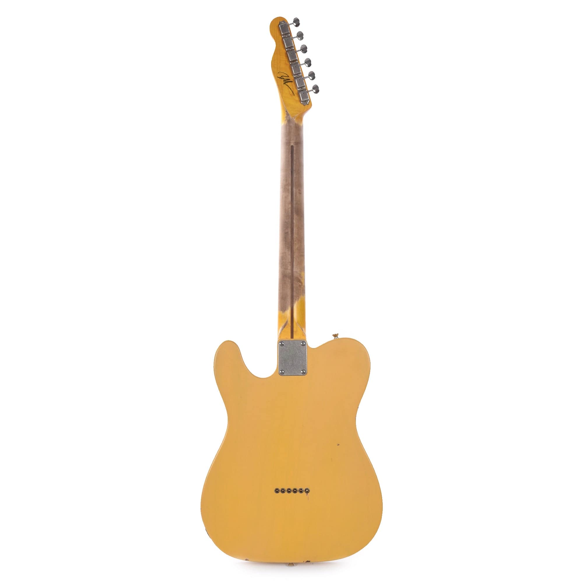 Nash T-52 Butterscotch Blonde Light Relic w/1-Ply Black Pickguard, Lollar Pickups, & Boat Neck Electric Guitars / Solid Body