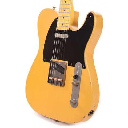 Nash T-52 Butterscotch Blonde Light Relic w/1-Ply Black Pickguard, Lollar Pickups, & Boat Neck Electric Guitars / Solid Body