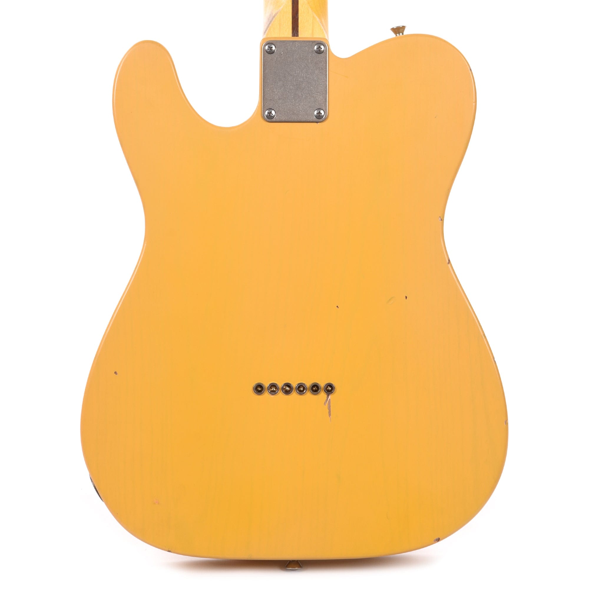 Nash T-52 Butterscotch Blonde Light Relic w/1-Ply Black Pickguard, Lollar Pickups, & Boat Neck Electric Guitars / Solid Body