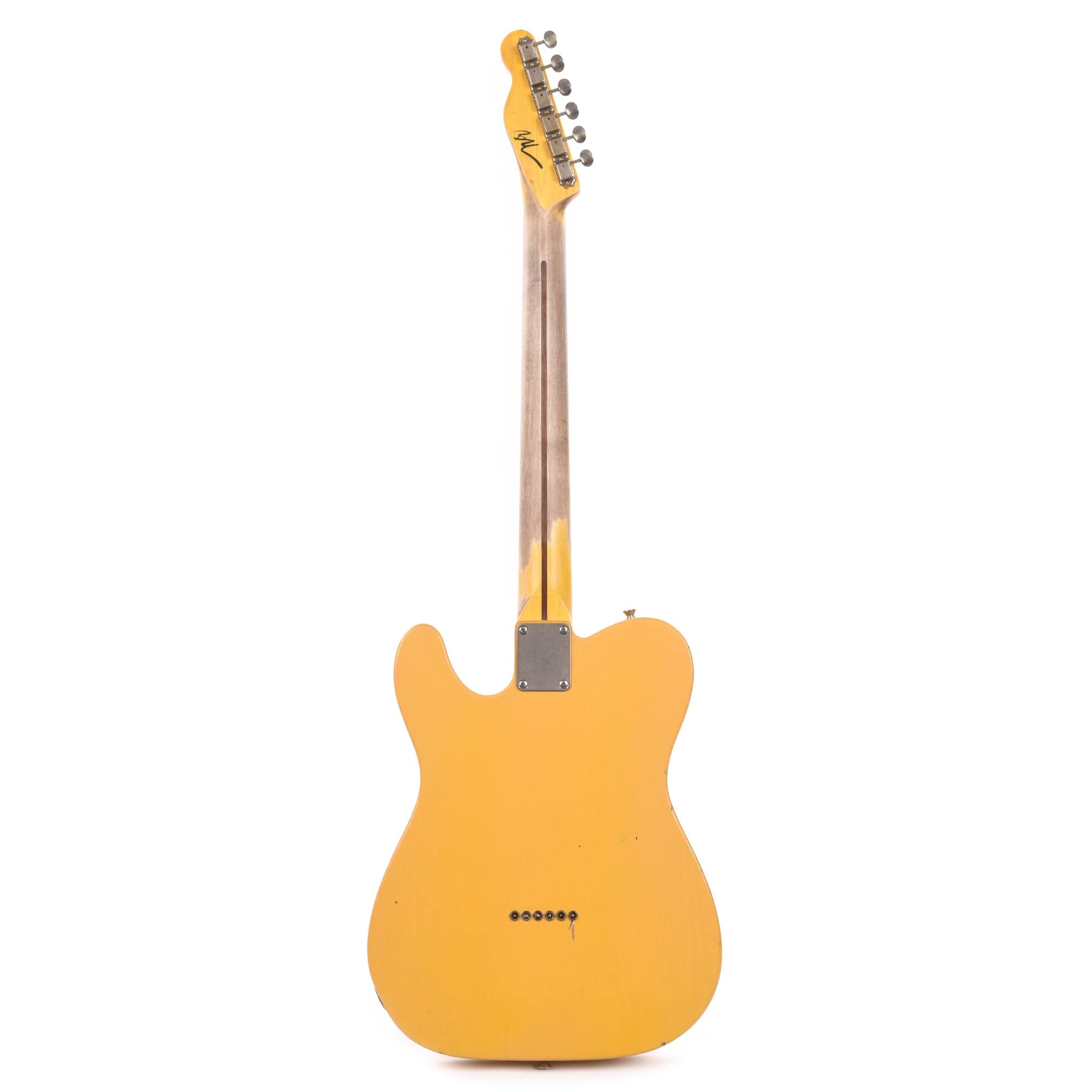 Nash T-52 Butterscotch Blonde Light Relic w/1-Ply Black Pickguard, Lollar Pickups, & Boat Neck Electric Guitars / Solid Body