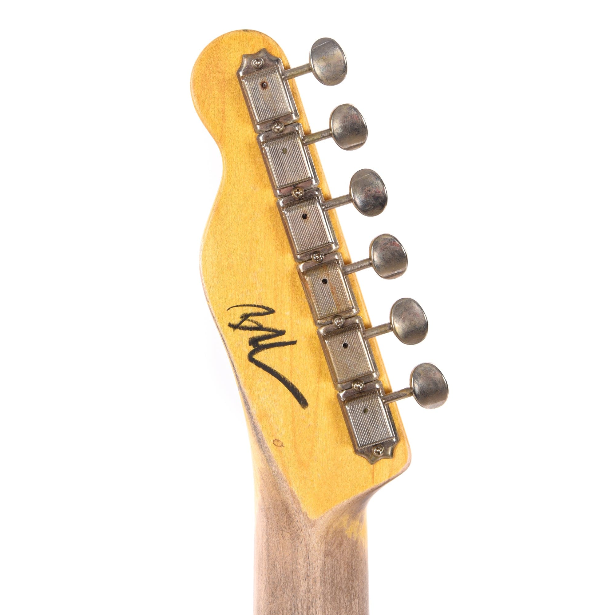 Nash T-52 Butterscotch Blonde Light Relic w/1-Ply Black Pickguard, Lollar Pickups, & Boat Neck Electric Guitars / Solid Body