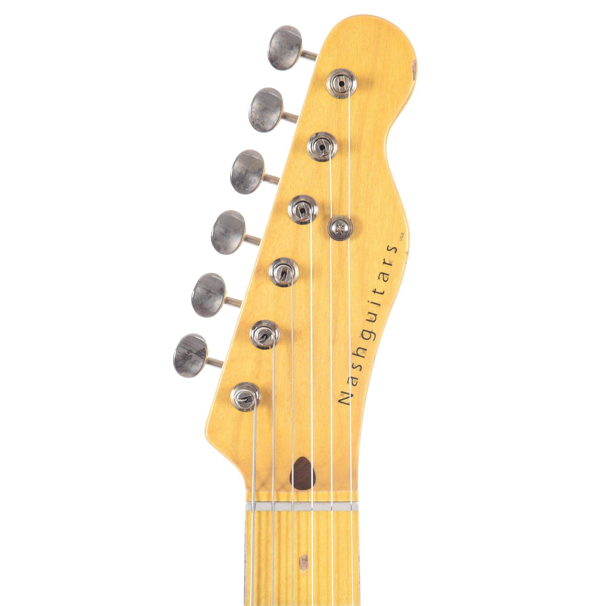 Nash T-52 Butterscotch Blonde Light Relic w/1-Ply Black Pickguard & Lollar Pickups Electric Guitars / Solid Body