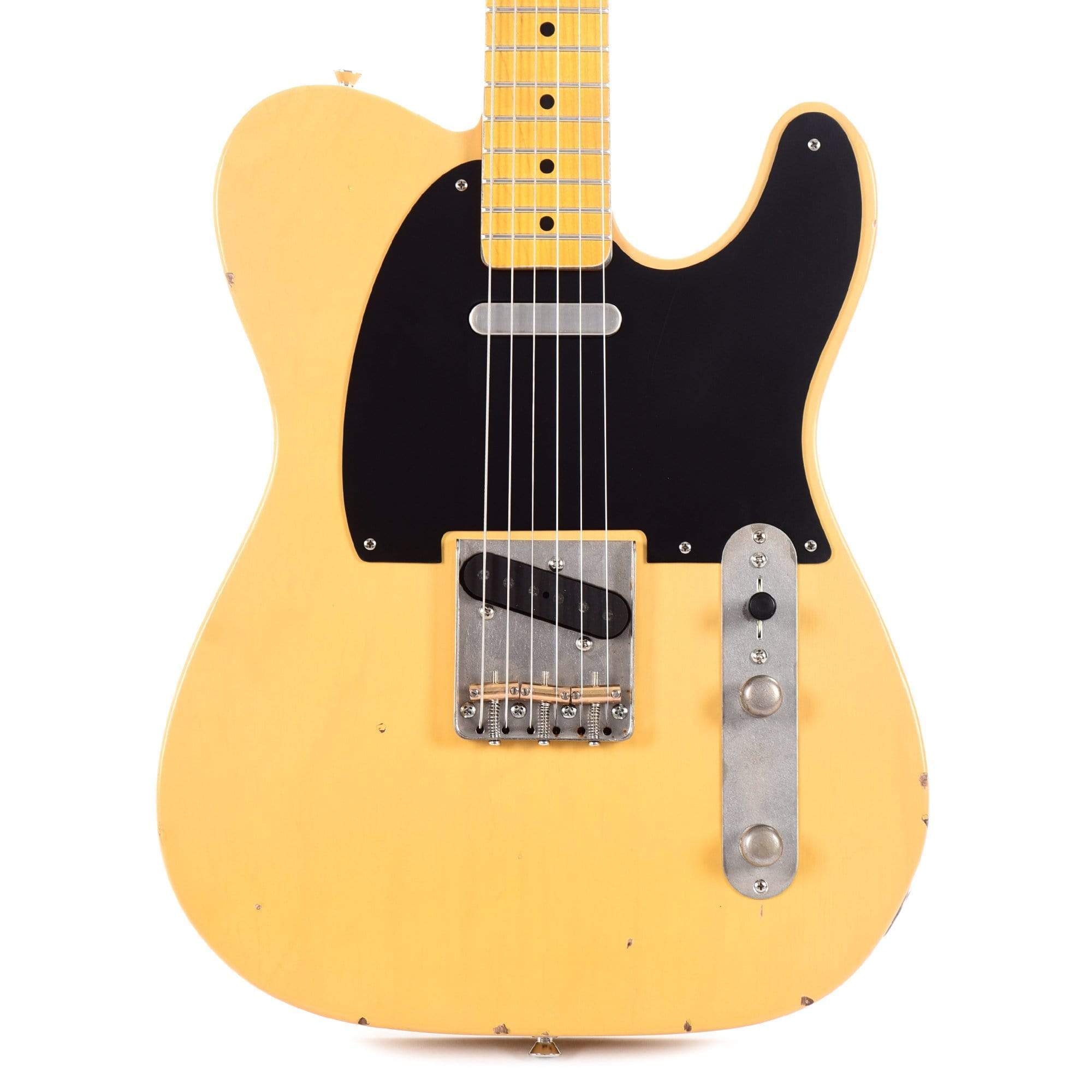 Nash T-52 Butterscotch Blonde Light Relic w/1-Ply Black Pickguard &Lollar Pickups Electric Guitars / Solid Body