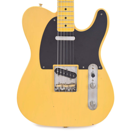 Nash T-52 Butterscotch Blonde Light Relic w/1-Ply Black Pickguard & Lollar Pickups Electric Guitars / Solid Body
