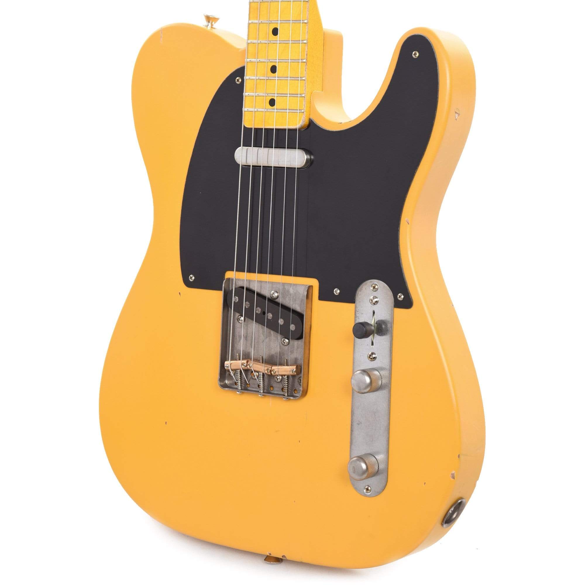 Nash T-52 Butterscotch Blonde Light Relic w/1-Ply Black Pickguard & Lollar Pickups Electric Guitars / Solid Body