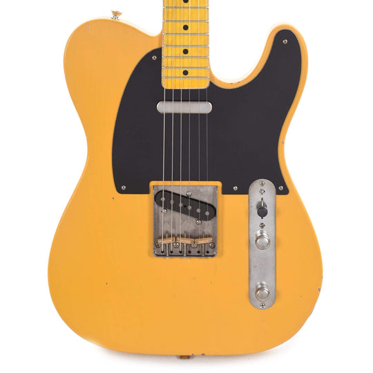 Nash T-52 Butterscotch Blonde Light Relic w/1-Ply Black Pickguard & Lollar Pickups Electric Guitars / Solid Body
