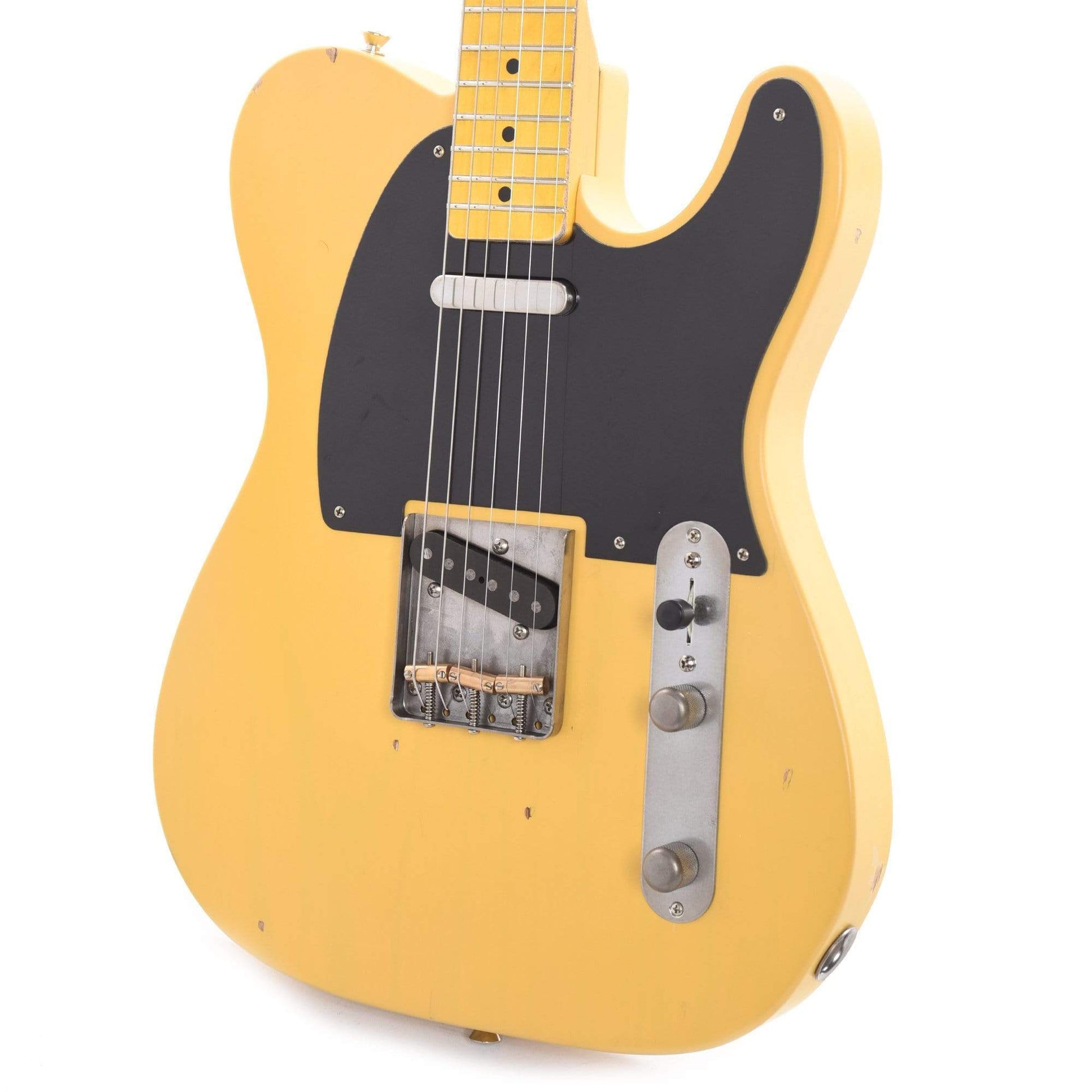 Nash T-52 Butterscotch Blonde Light Relic w/1-Ply Black Pickguard & Lollar Pickups Electric Guitars / Solid Body