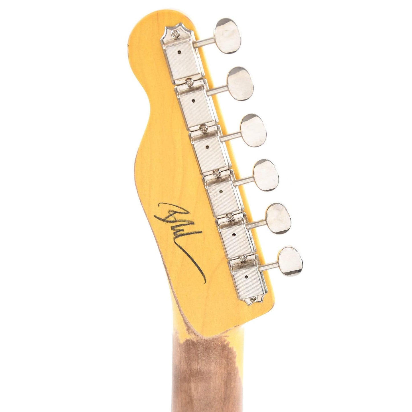Nash T-52 Butterscotch Blonde Light Relic w/1-Ply Black Pickguard & Lollar Pickups Electric Guitars / Solid Body