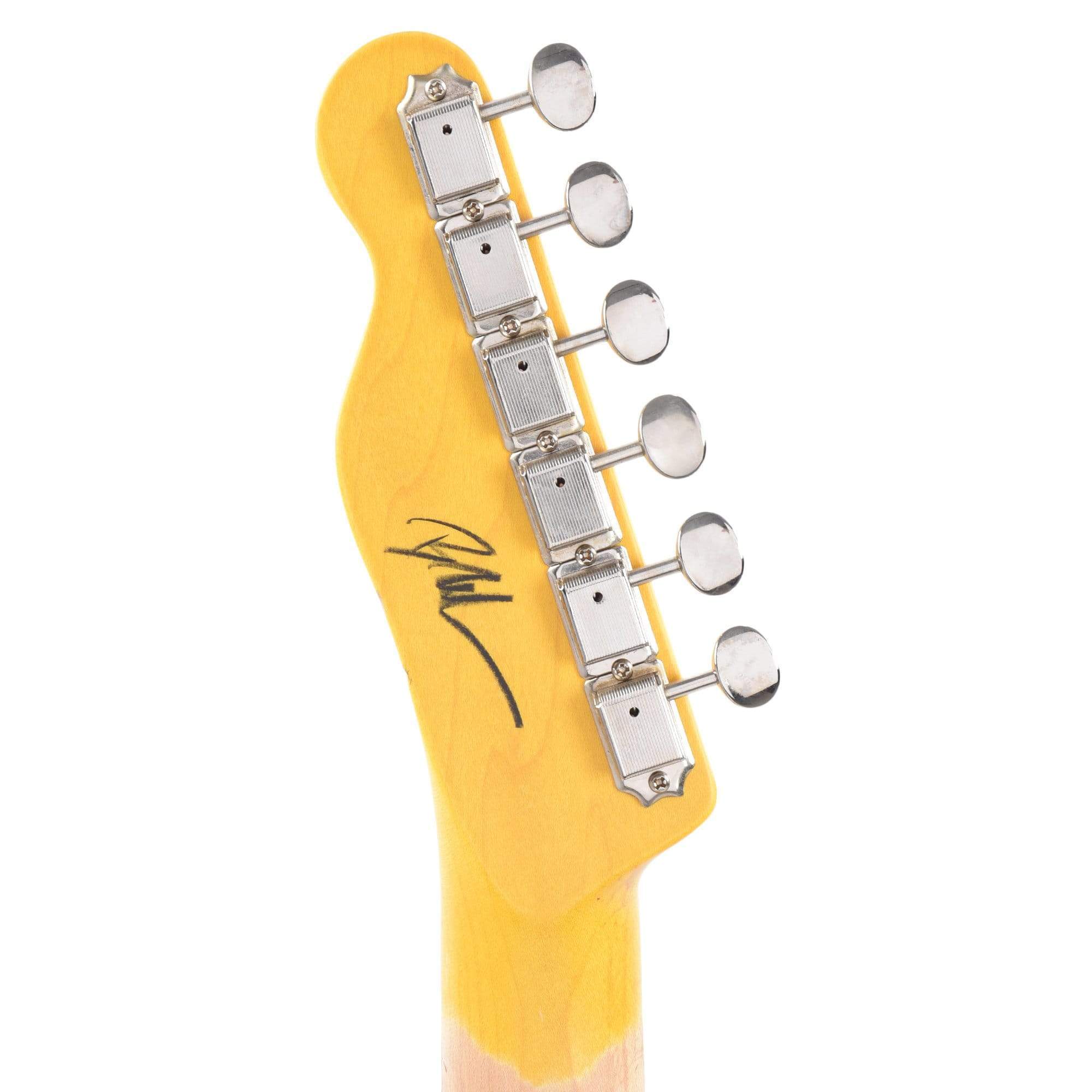 Nash T-52 Butterscotch Blonde Medium Relic w/1-Ply Black Pickguard, Lollar Pickups, & Bigsby Electric Guitars / Solid Body