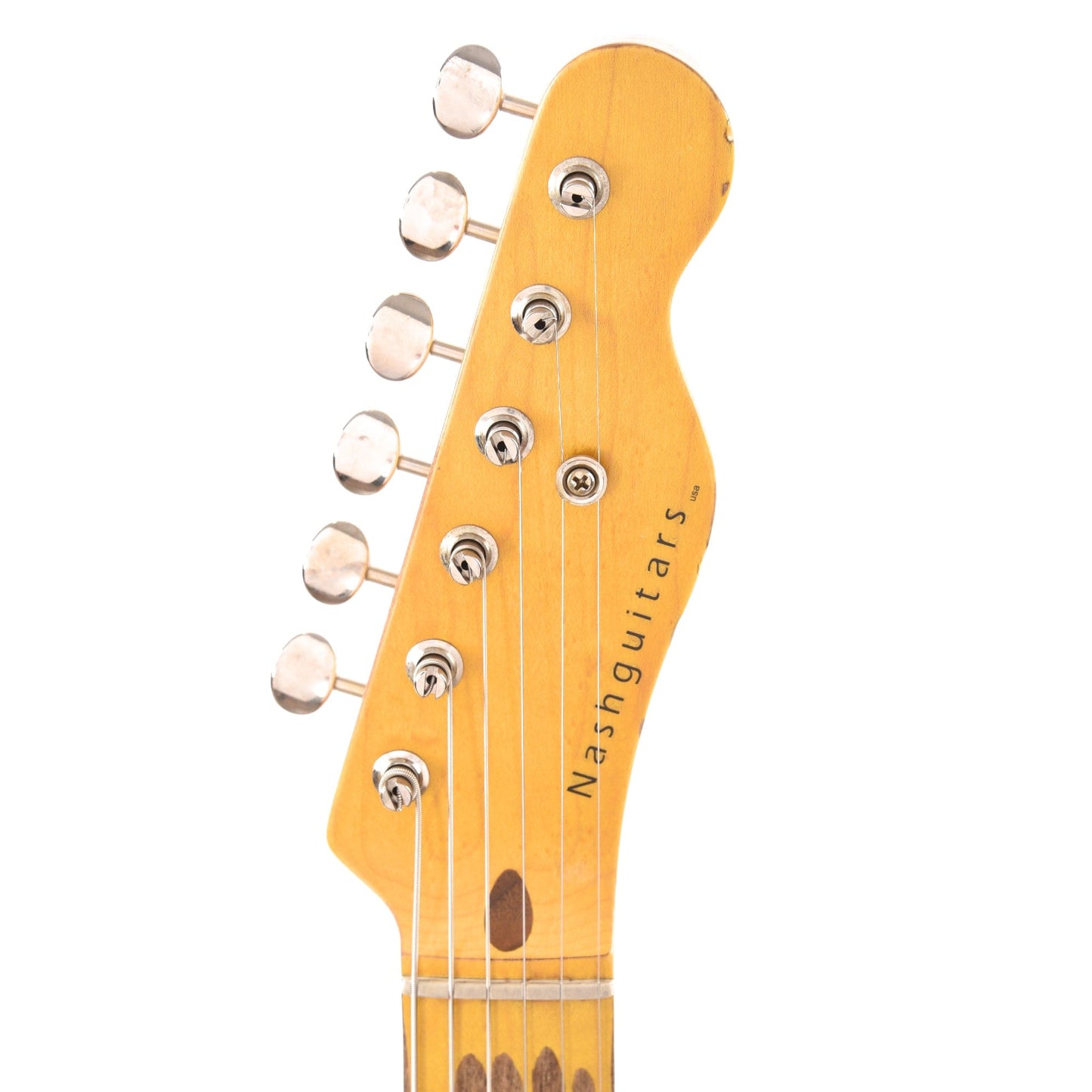 Nash T-52 Butterscotch Blonde Medium Relic w/1-Ply Black Pickguard, Lollar Pickups, & Bigsby Electric Guitars / Solid Body