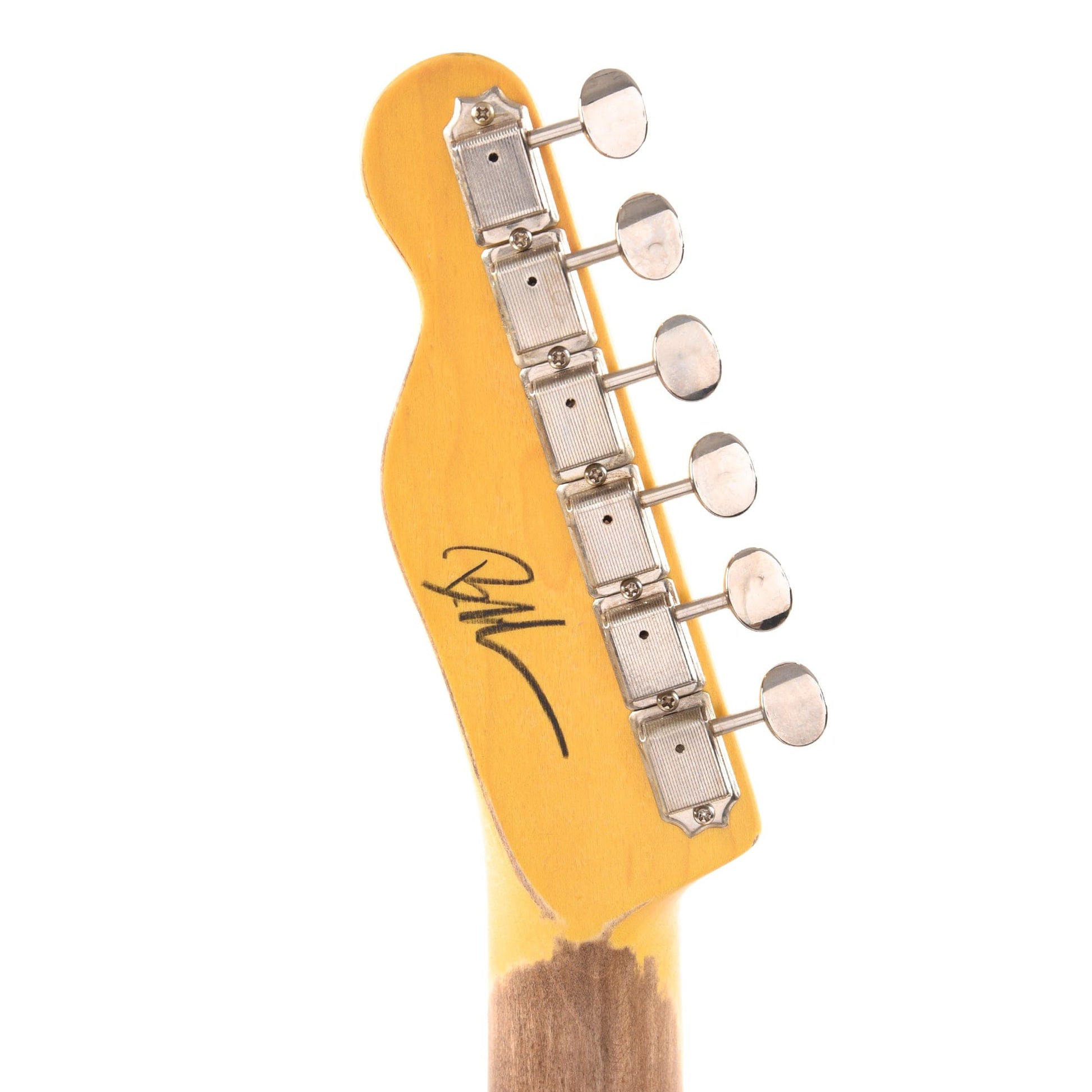 Nash T-52 Butterscotch Blonde Medium Relic w/1-Ply Black Pickguard, Lollar Pickups, & Bigsby Electric Guitars / Solid Body