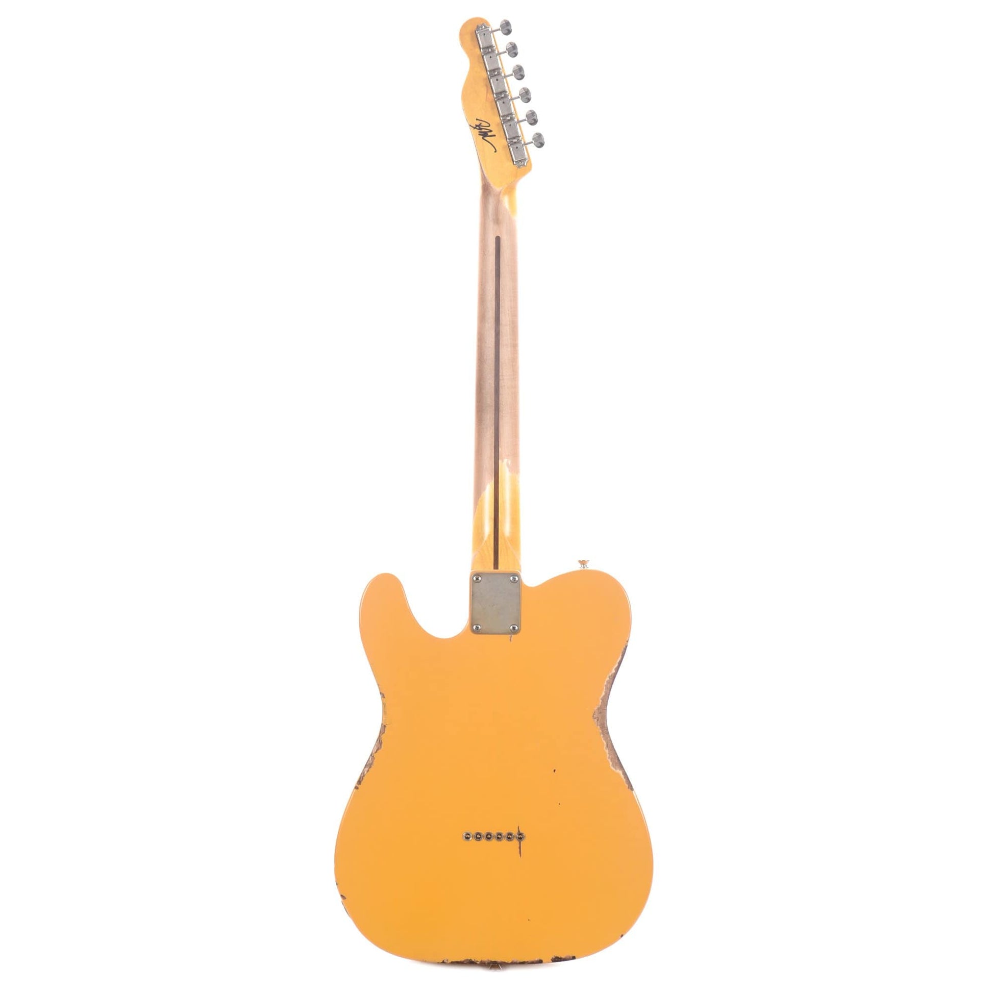 Nash T-52 Butterscotch Blonde Medium Relic w/1-Ply Black Pickguard, Lollar Pickups, & Charlie Christian Neck Pickup Electric Guitars / Solid Body