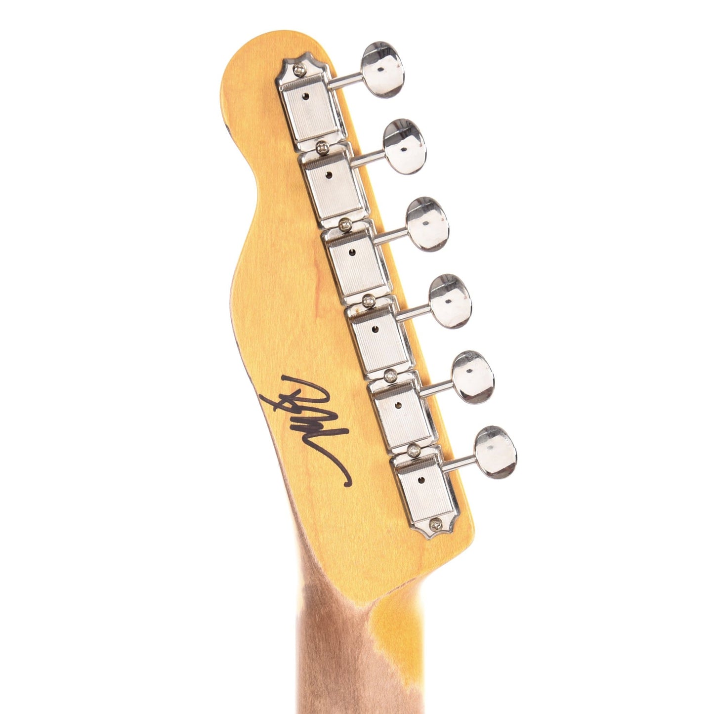 Nash T-52 Butterscotch Blonde Medium Relic w/1-Ply Black Pickguard, Lollar Pickups, & Charlie Christian Neck Pickup Electric Guitars / Solid Body