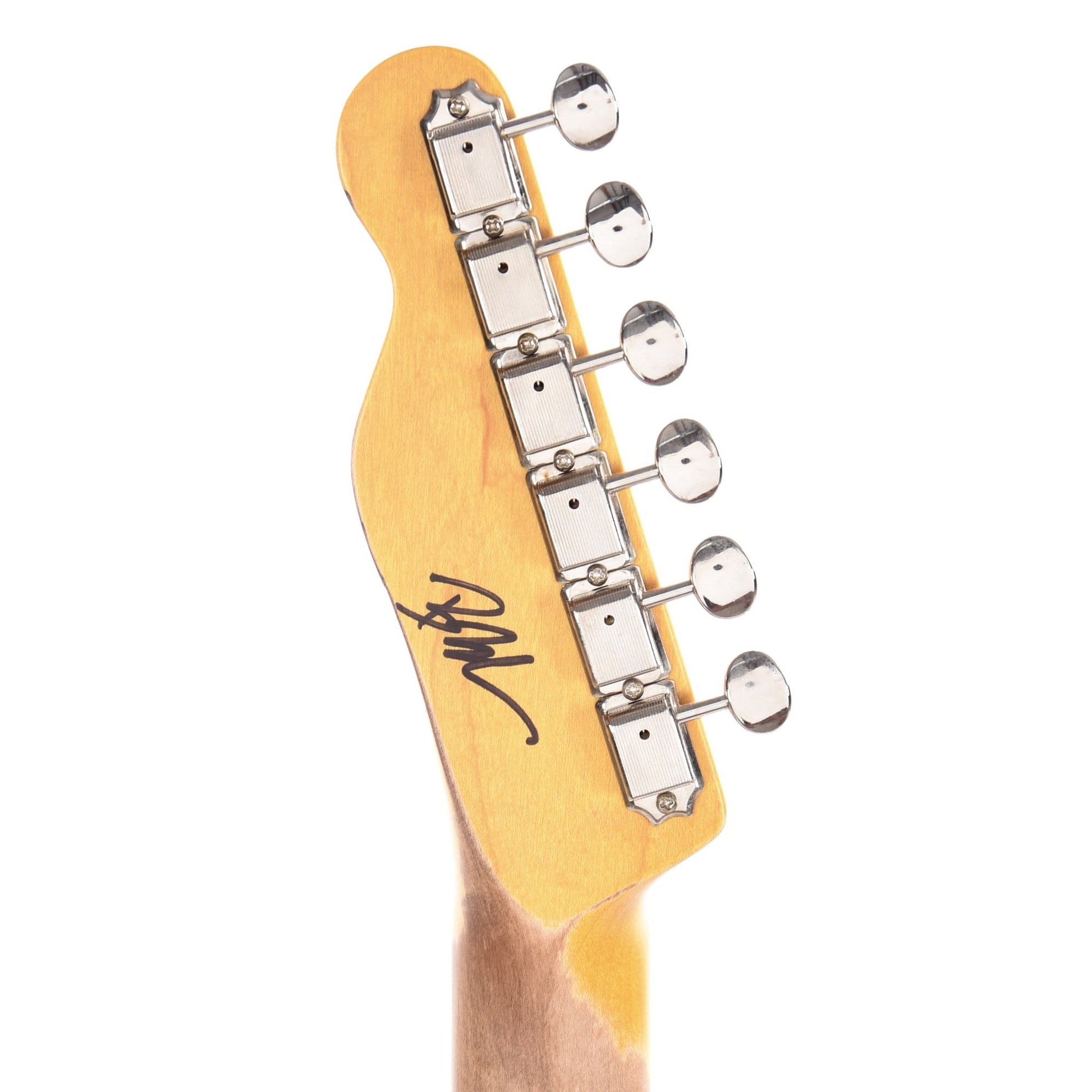 Nash T-52 Butterscotch Blonde Medium Relic w/1-Ply Black Pickguard, Lollar Pickups, & Charlie Christian Neck Pickup Electric Guitars / Solid Body